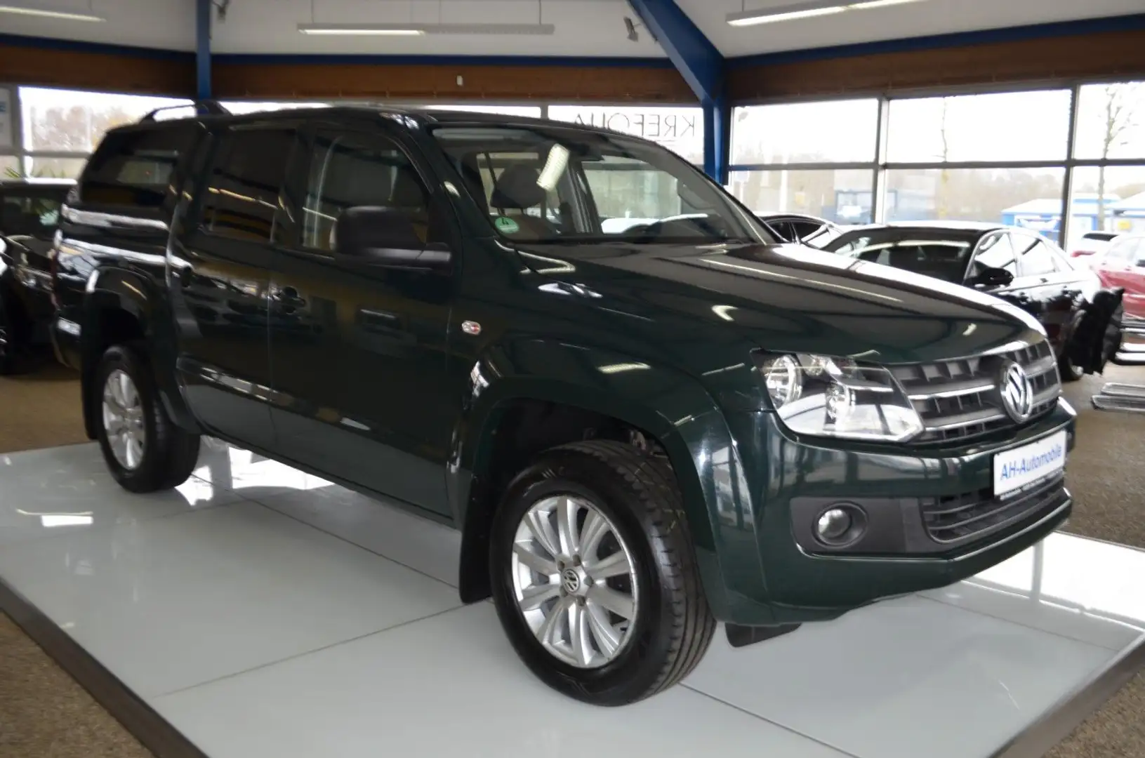 Volkswagen Amarok Trendline DoubleCab 4Motion KLIMA / AHK Grün - 2