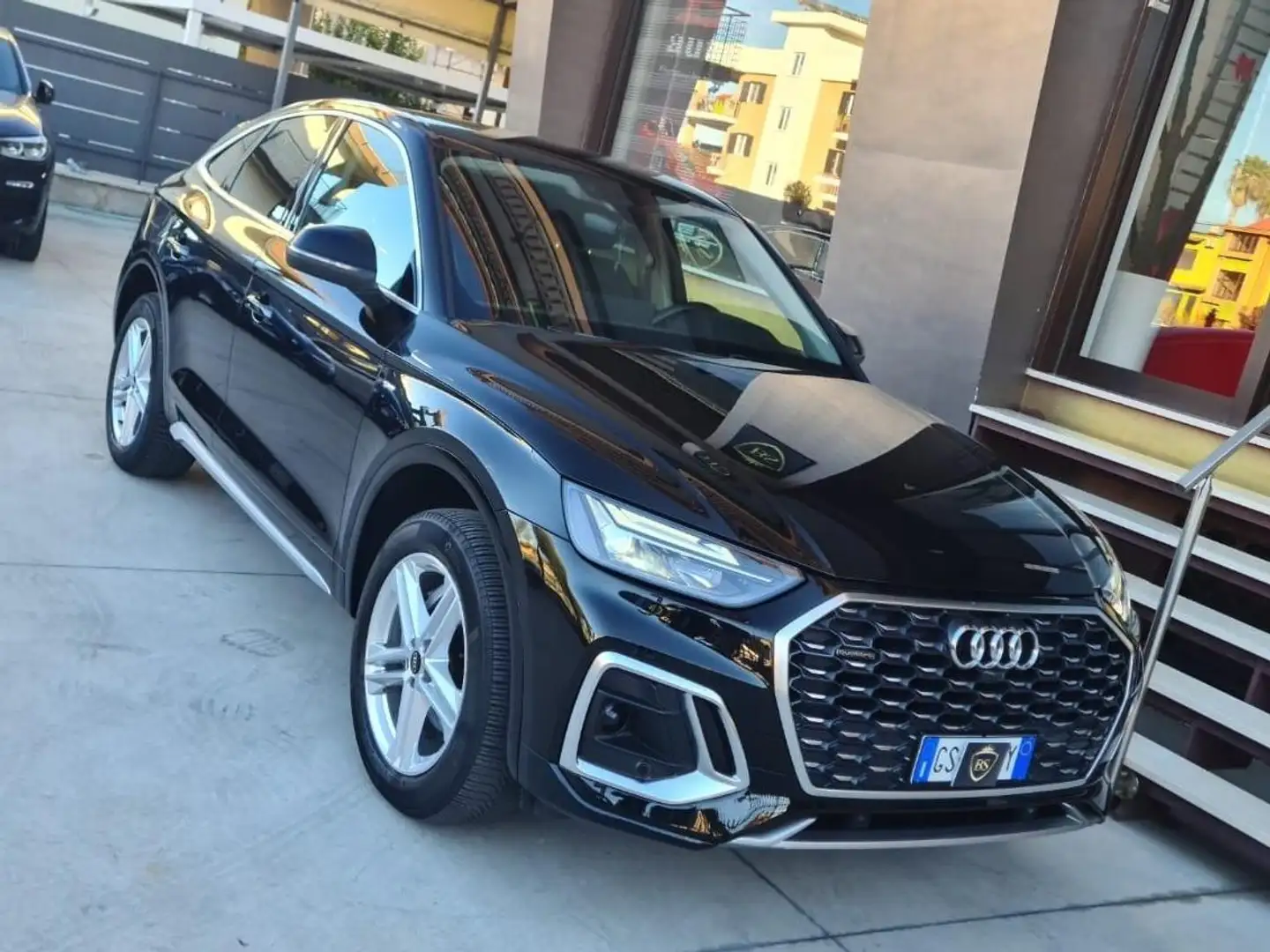 Audi Q5 40 2.0 tdi mhev 12V S line quattro s-tronic Noir - 1