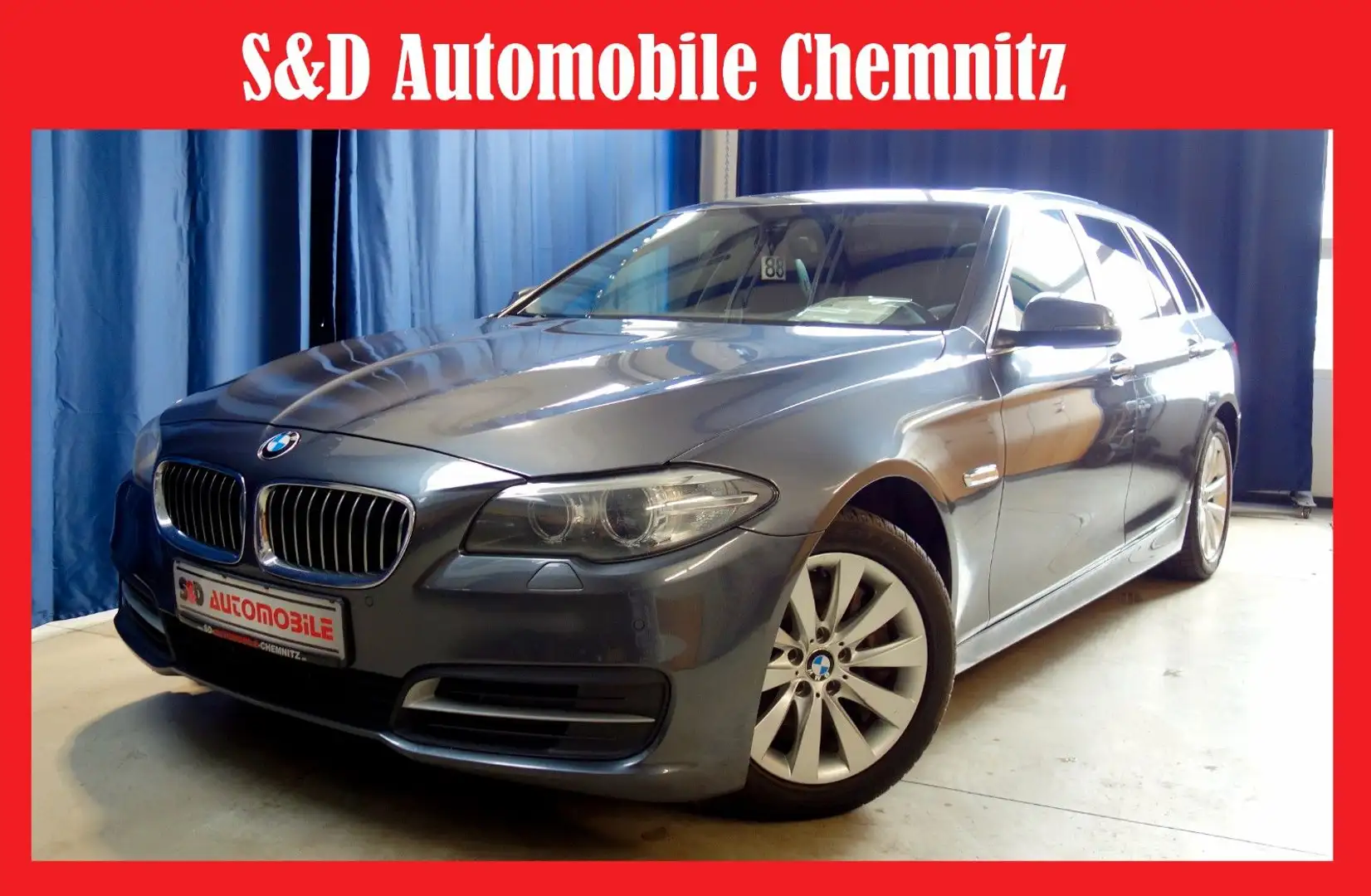 BMW 525 Baureihe 5 Touring "NEU MOTOR/GETRIEBE/TURBO Grau - 1