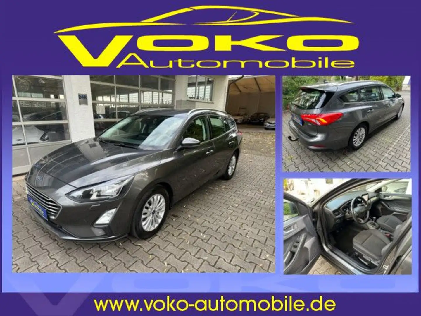 Ford Focus Turnier 1.5 EcoBlue Titanium Business 2.Hd Grau - 1