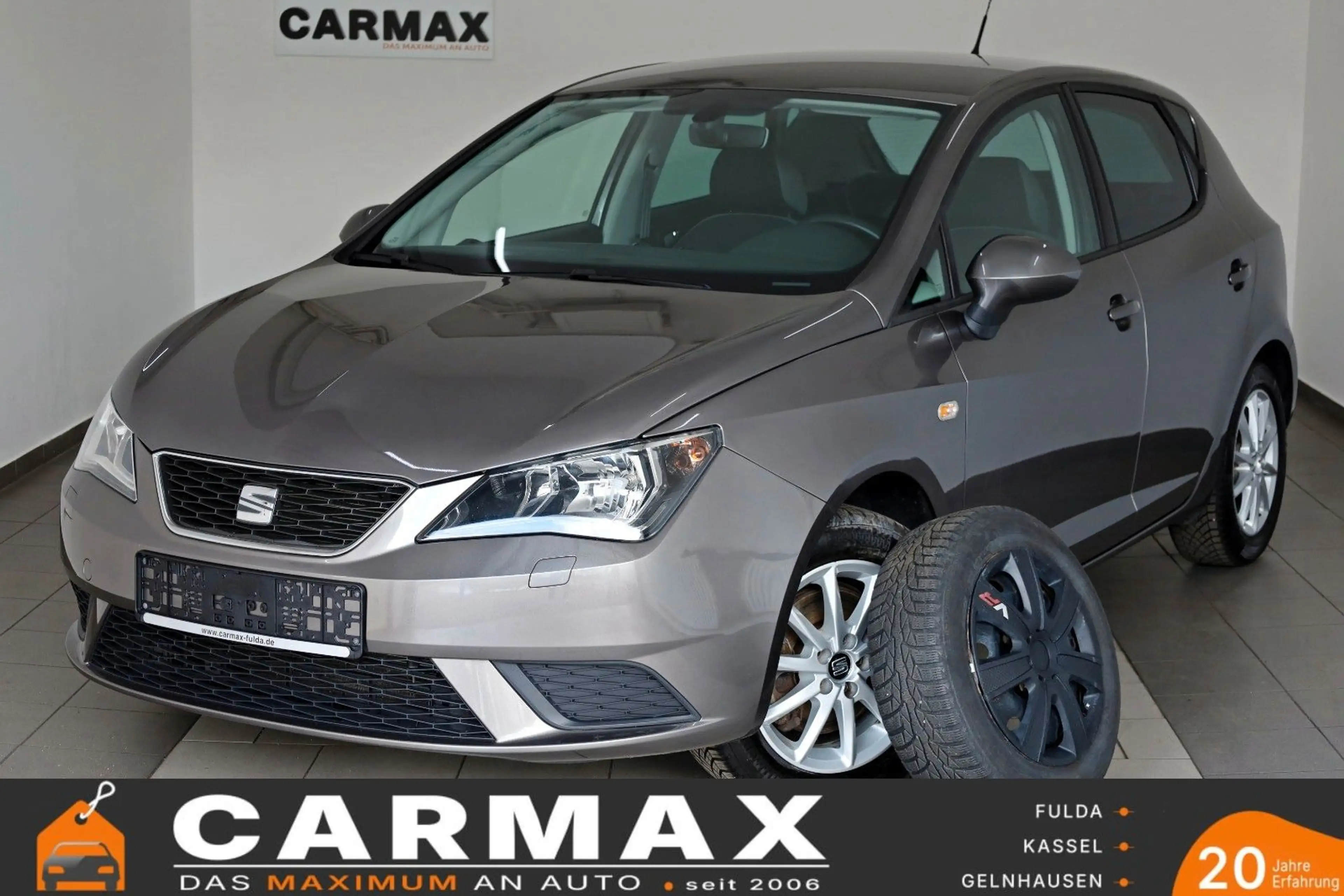 SEAT Ibiza Style, SH,PDC,Klima,Tempomat,8fach bereift