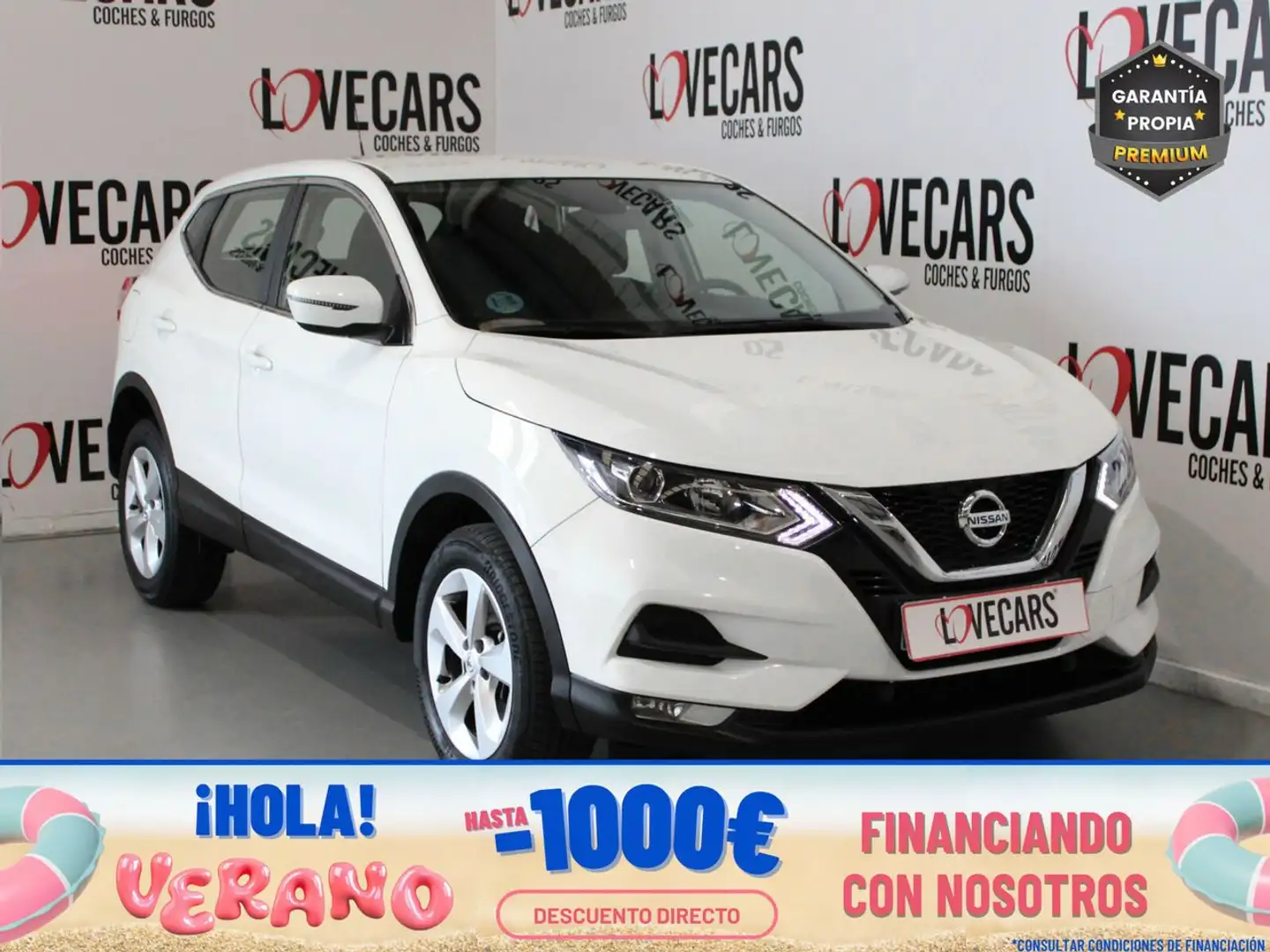Nissan Qashqai 1.5 DCI ACENTA 6 VEL 115 Blanco - 1