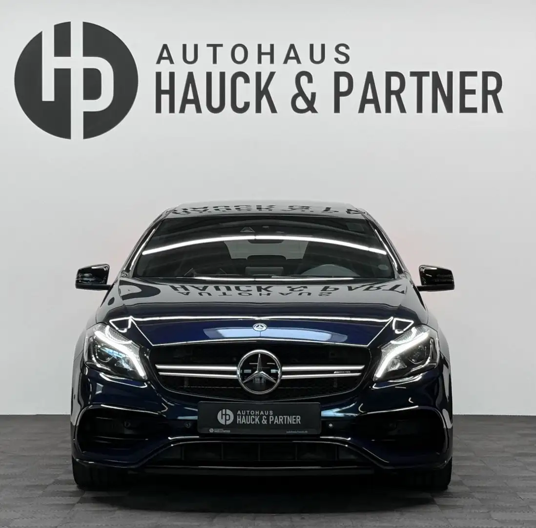 Mercedes-Benz A 45 AMG 4Matic*Perf.AGA*Pano*Schale*HK*Distr.+* Bleu - 2