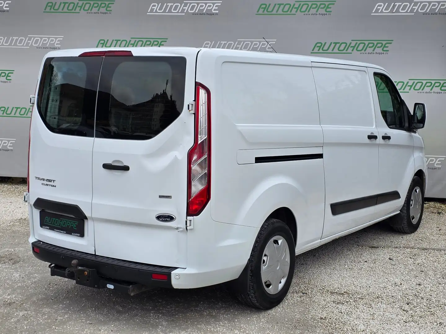 Ford Transit Custom 320 L2 Trend, AHK, PDC, 8 Räder... Weiß - 2