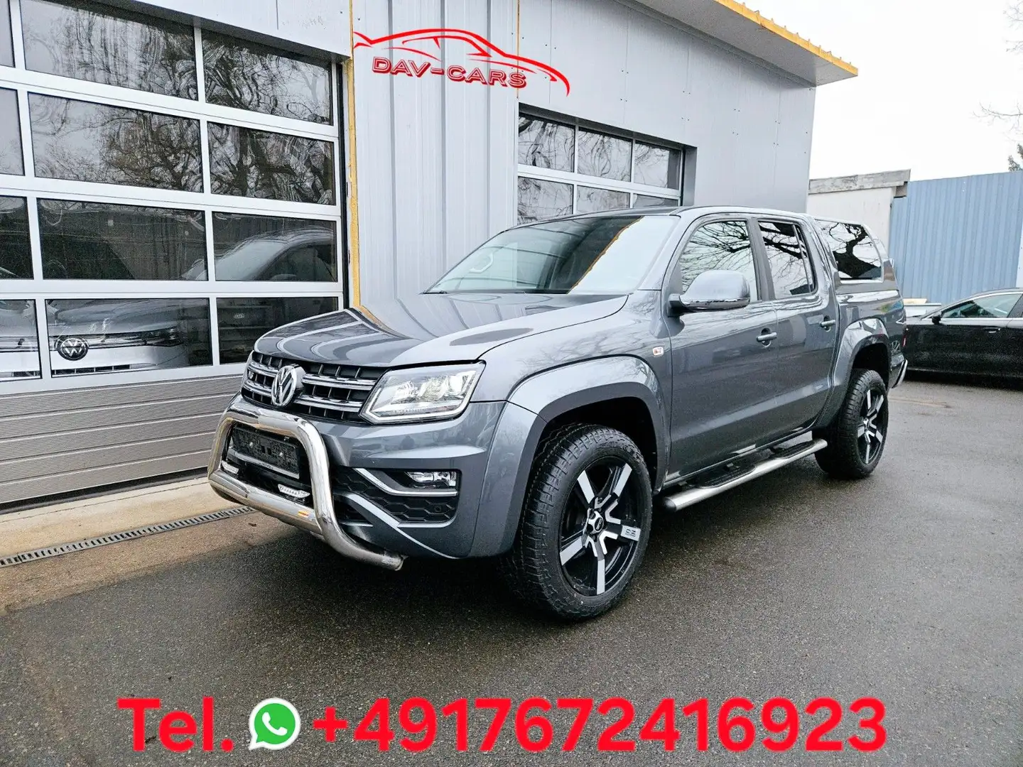 Volkswagen Amarok Highline 4Motion LED ST.Heiz.Netto 22660€ Szürke - 1