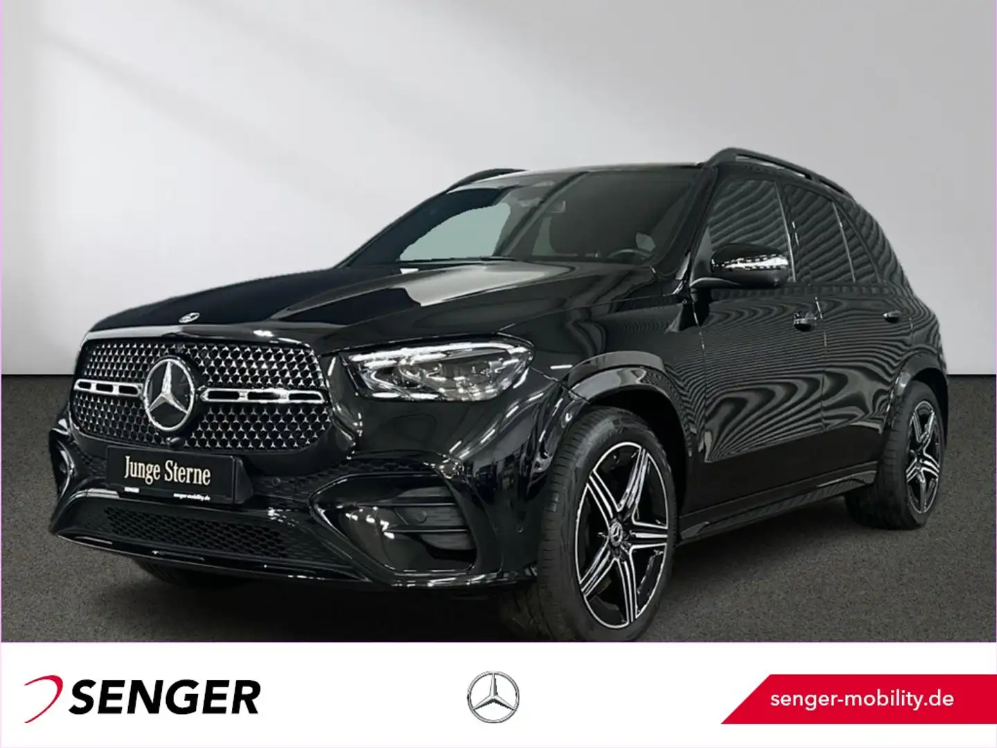 Mercedes-Benz GLE 450 d 4M AMG Multibeam Pano Distronic AHK Schwarz - 1