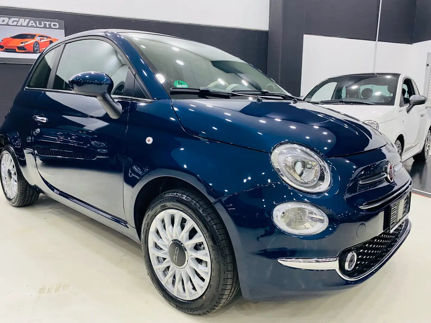 Fiat 500 500 1.0 hybrid Dolcevita 70cv NAVY CARPLAY Blue - 2