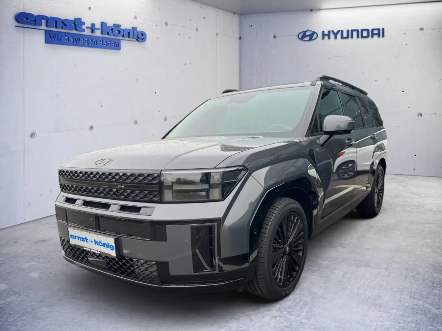 Hyundai SANTA FE 1.6 Plugin-Hybrid 4WD 7-Sitzer Blackline Grau - 1