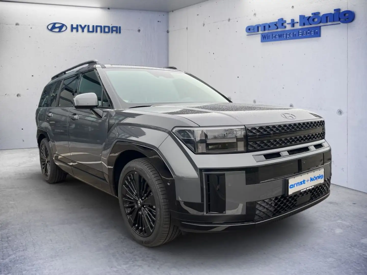 Hyundai SANTA FE 1.6 Plugin-Hybrid 4WD 7-Sitzer Blackline Grau - 2