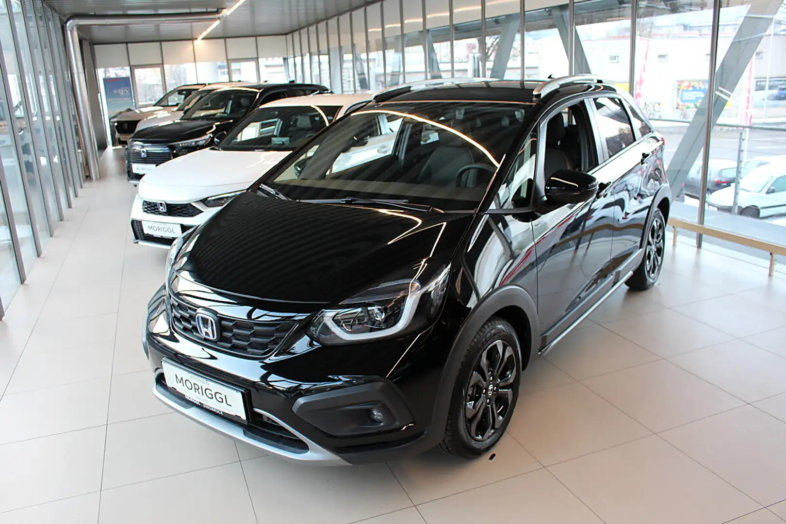 Honda Jazz 1,5 i-MMD Hybrid Crosstar Advance Aut. Vollhybr... Schwarz - 1