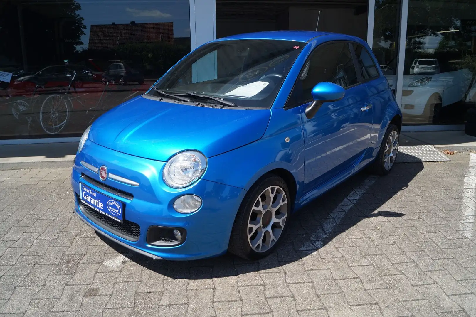 Fiat 500 S Digitacho*Sportsitze*Klima Blauw - 1