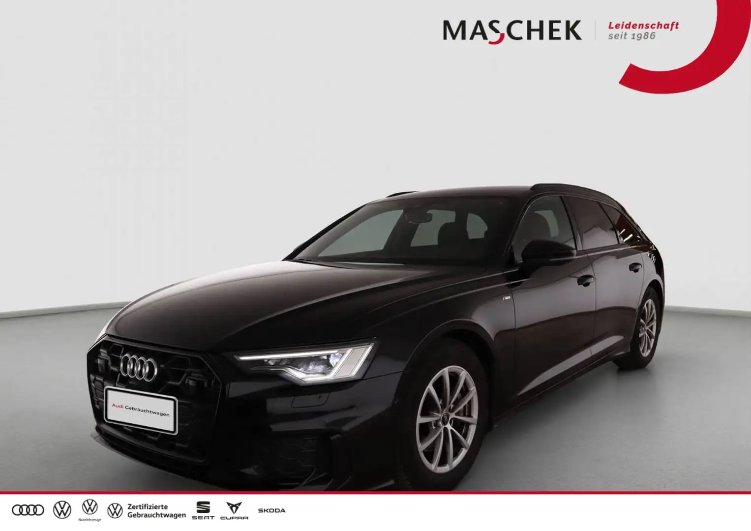 Audi A6 Avant S line 40 TDI S tronic Matrix HUD Black 360° Schwarz - 1