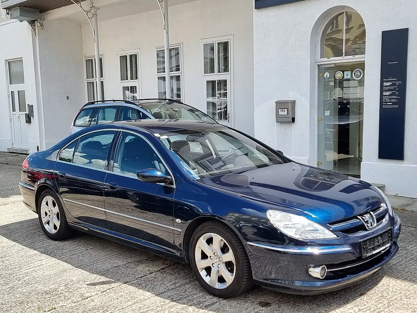 Peugeot 607 3,0 V6 Luxe Tiptronic Bleu - 1
