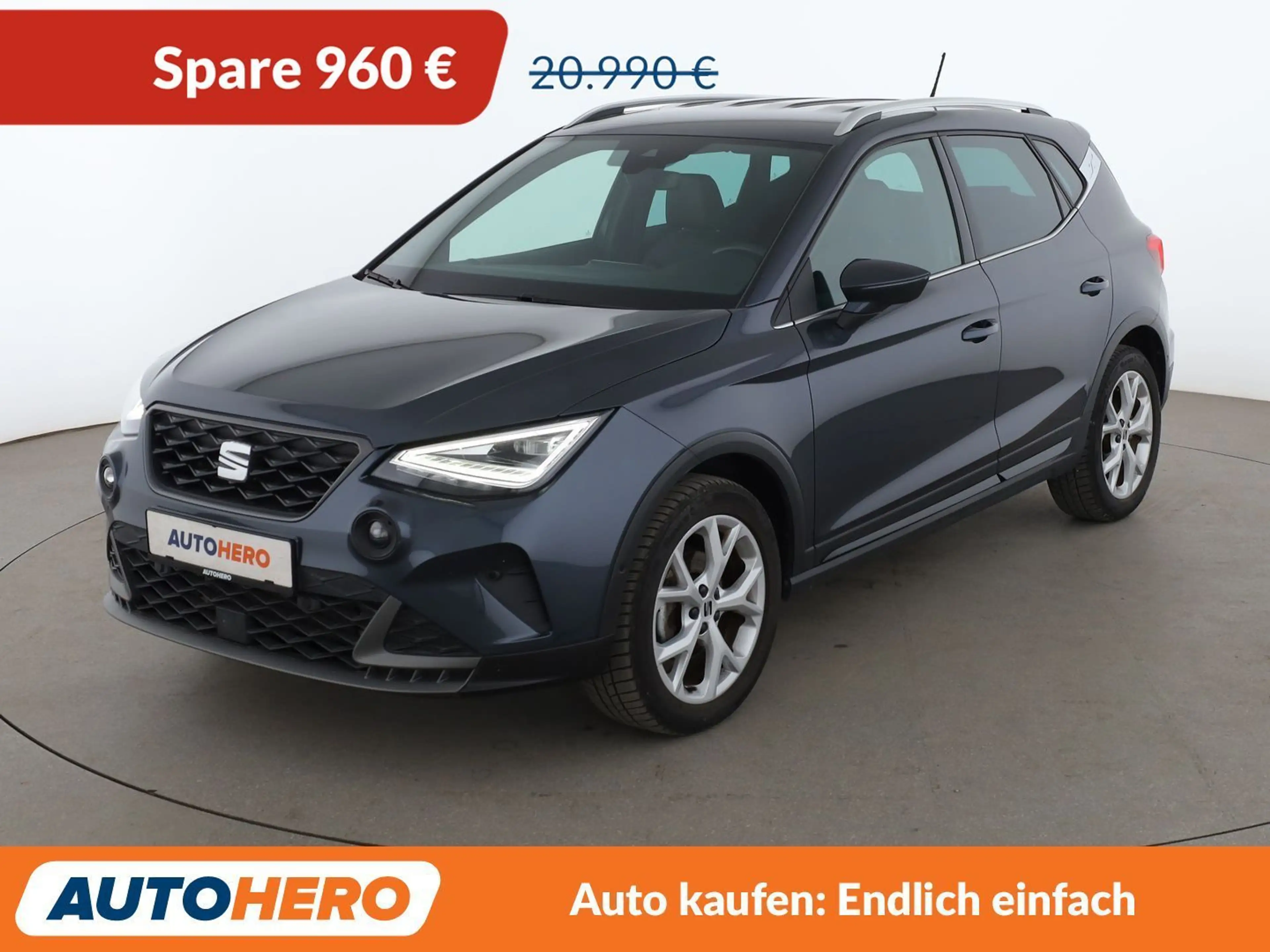 SEAT Arona 1.5 TSI ACT FR Aut.*LED*TEMPO*CAM*PDC*SHZ*KLIMA*