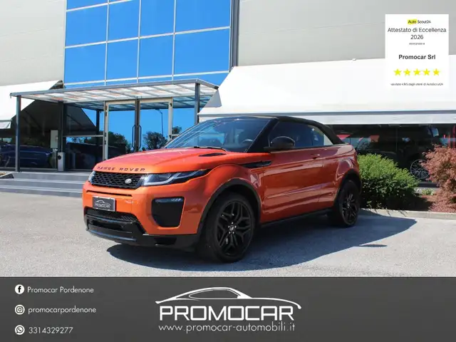 2017 Land Rover Range Rover Evoque in Orange for sale