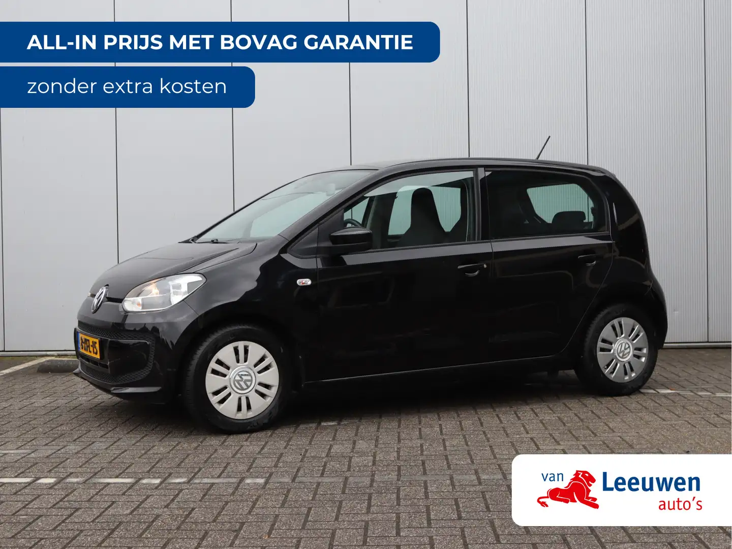 Volkswagen up! 1.0 move up! BlueMotion | Airco | Navigatie | BOVA Zwart - 1