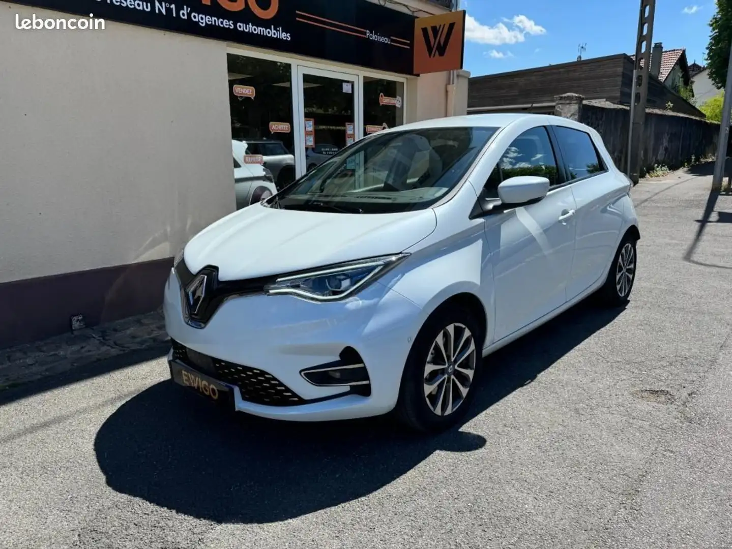 Renault ZOE R135 E-TECH ZE 135Ch LOCATION CHARGE-NORMALE INTEN Blanco - 1
