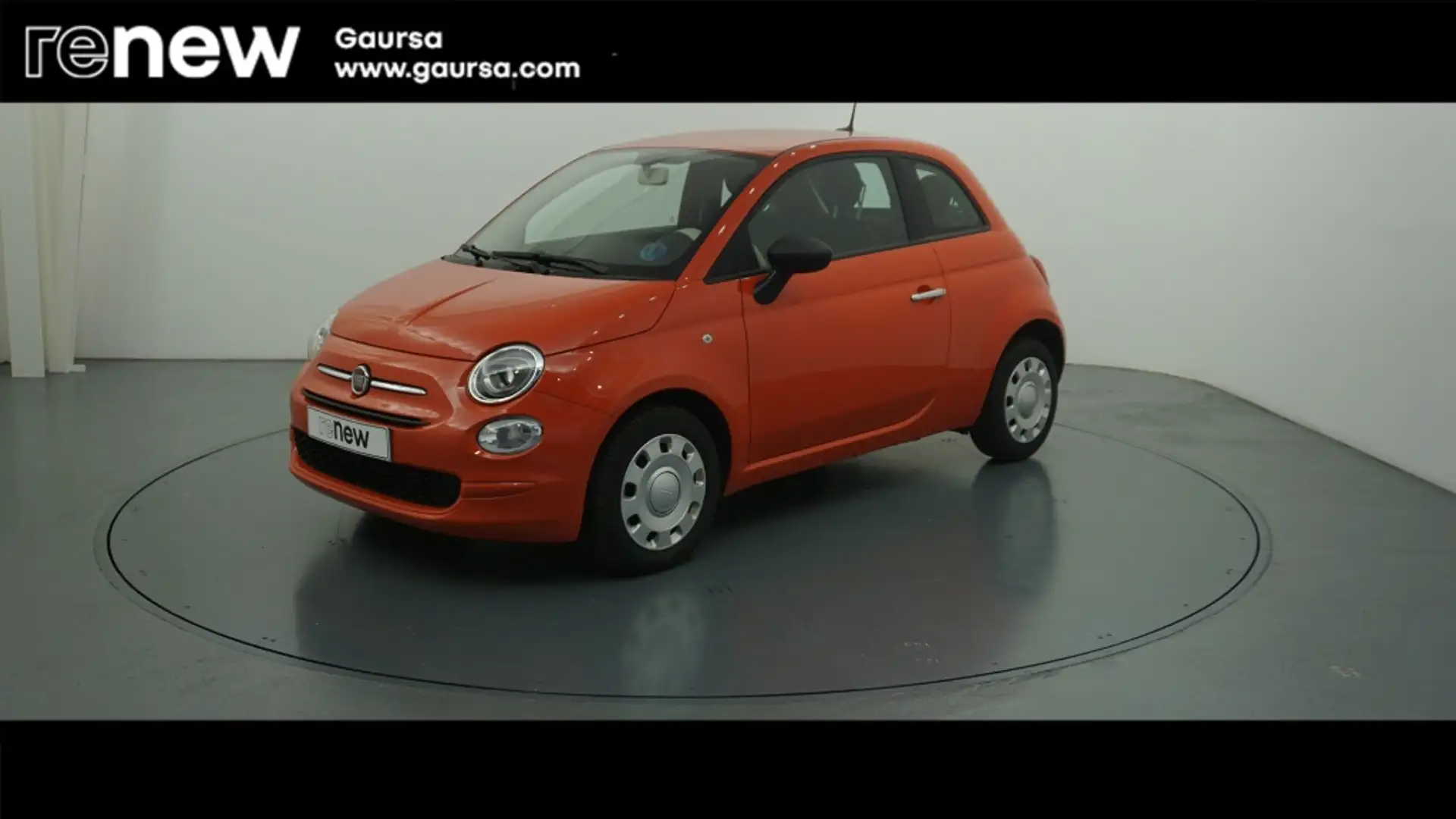 Fiat 500 1.0 HYBRID CLUB 70 3P Naranja - 1