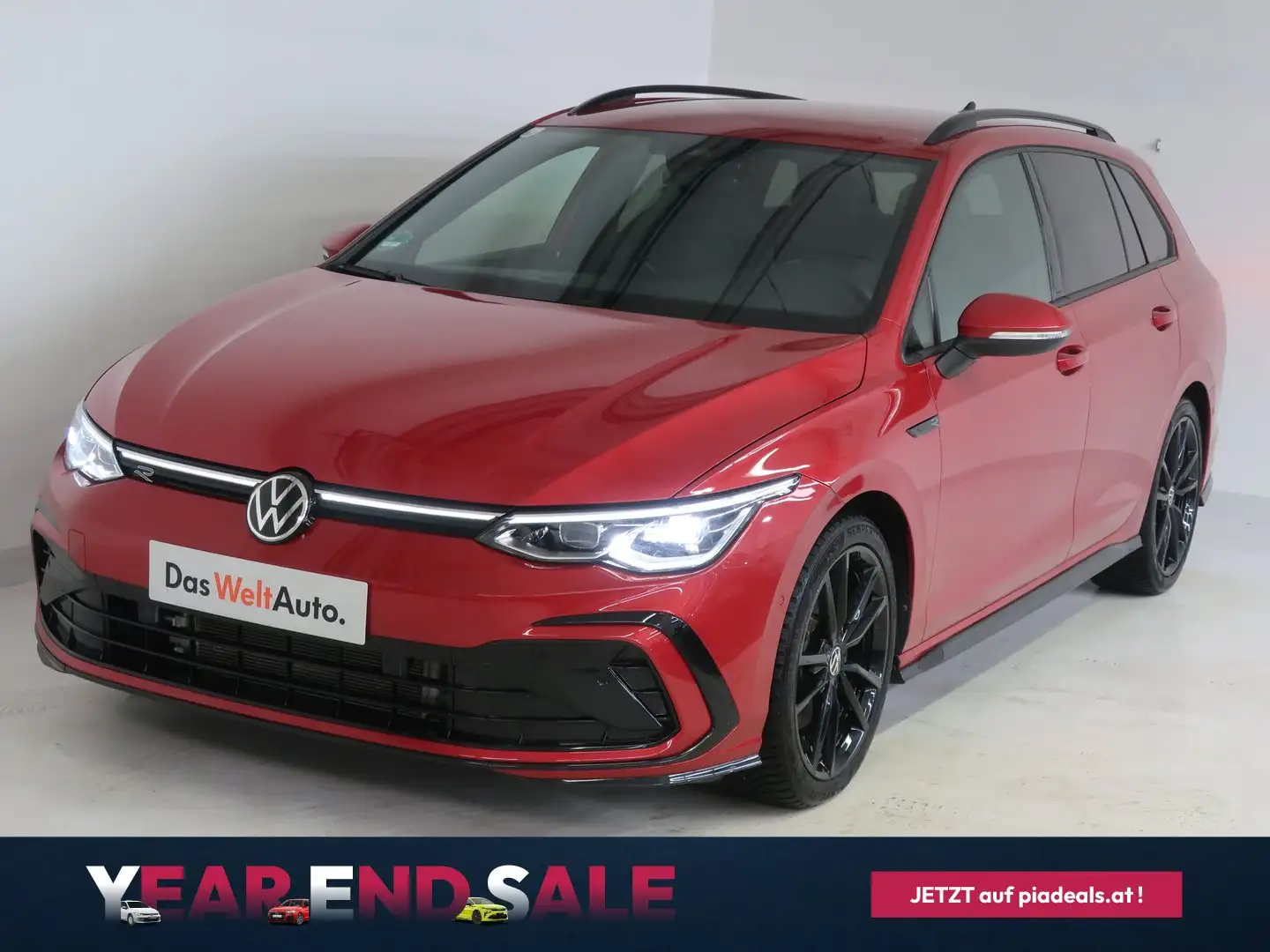 Volkswagen Golf Variant R-Line TDI DSG Rosso - 1