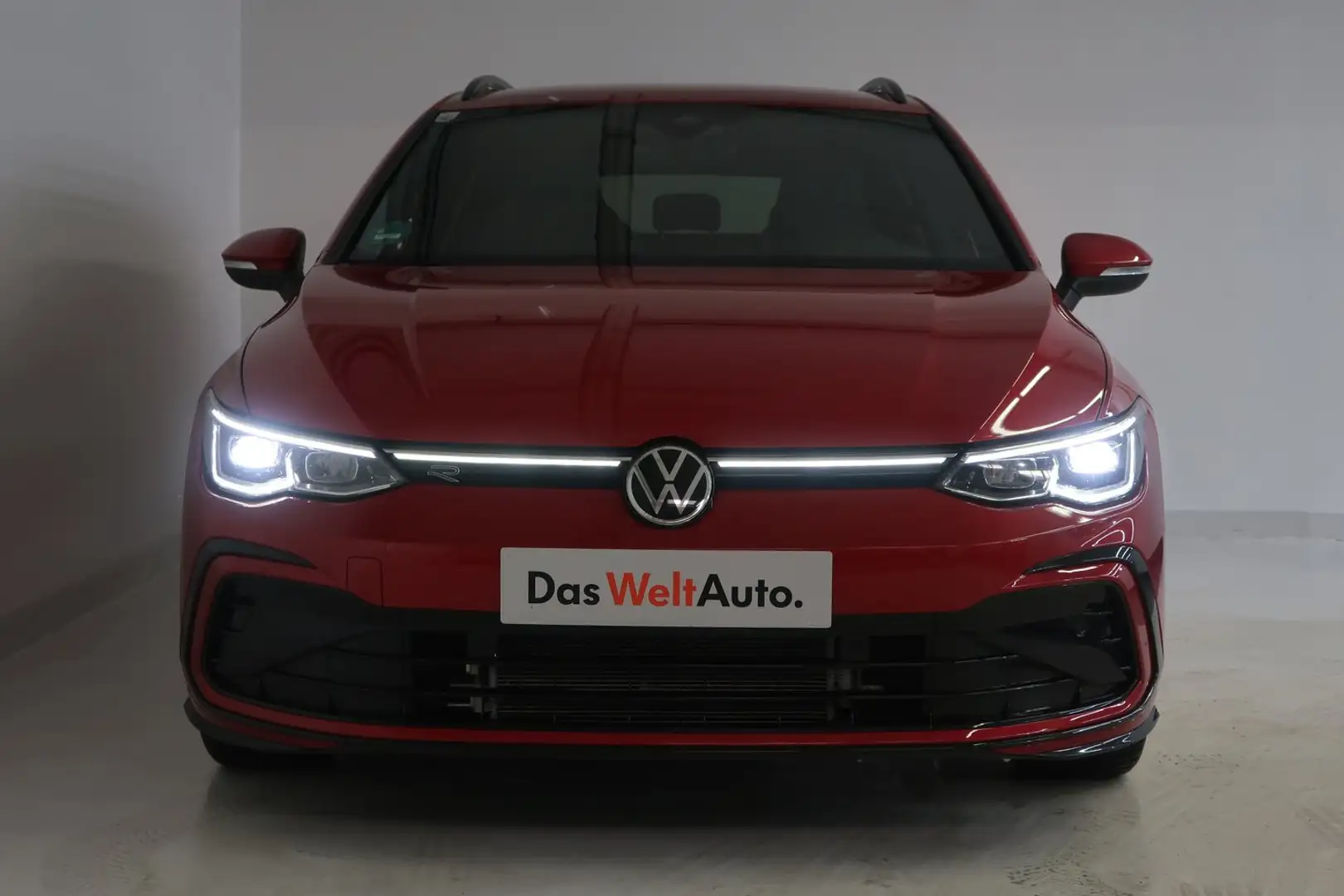 Volkswagen Golf Variant R-Line TDI DSG Rosso - 2