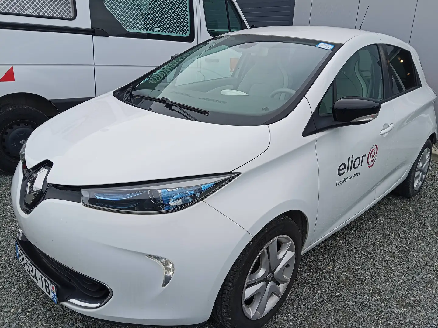Renault ZOE zen sté 41kw Blanc - 1