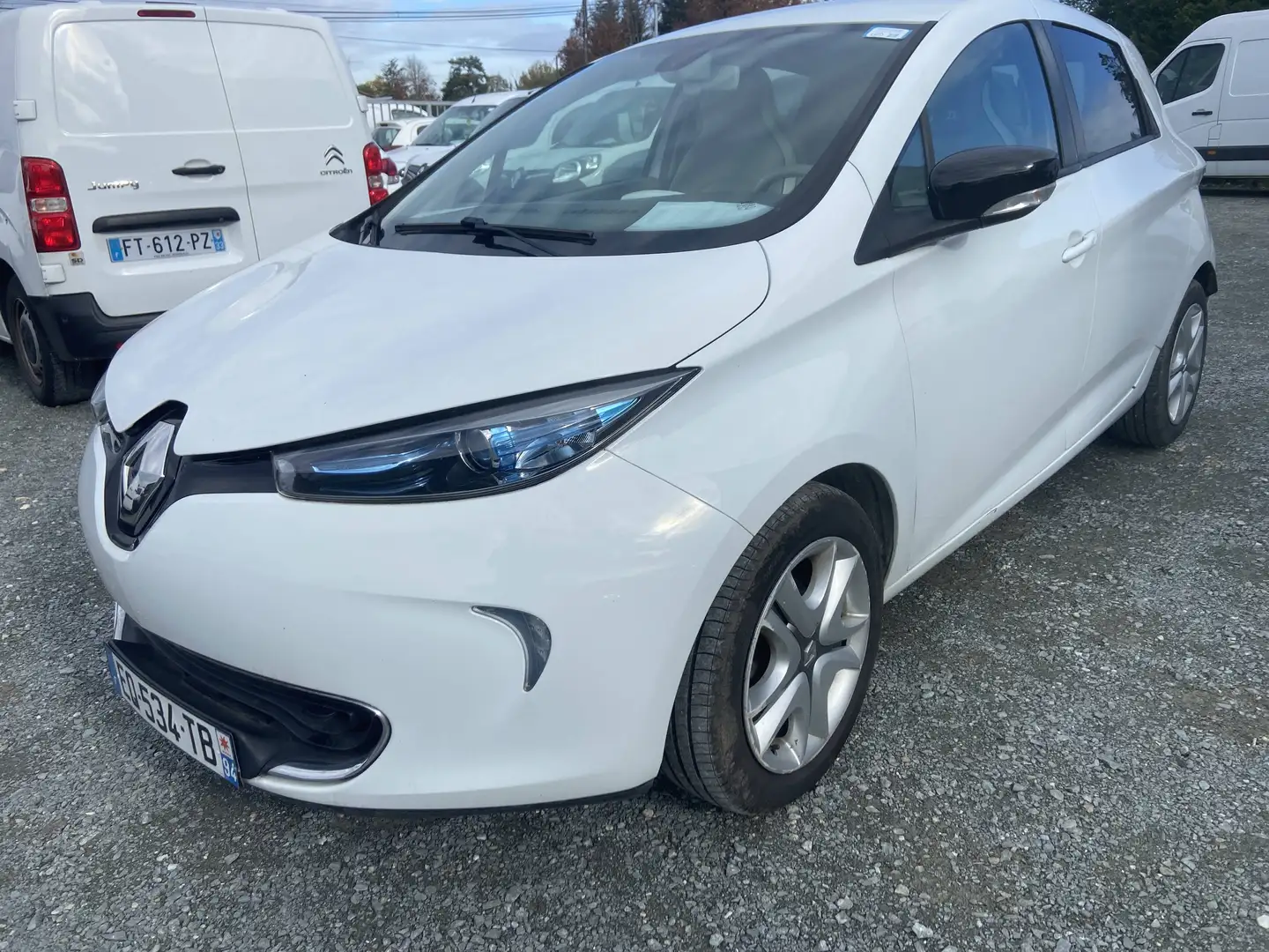 Renault ZOE zen sté 41kw Bianco - 2