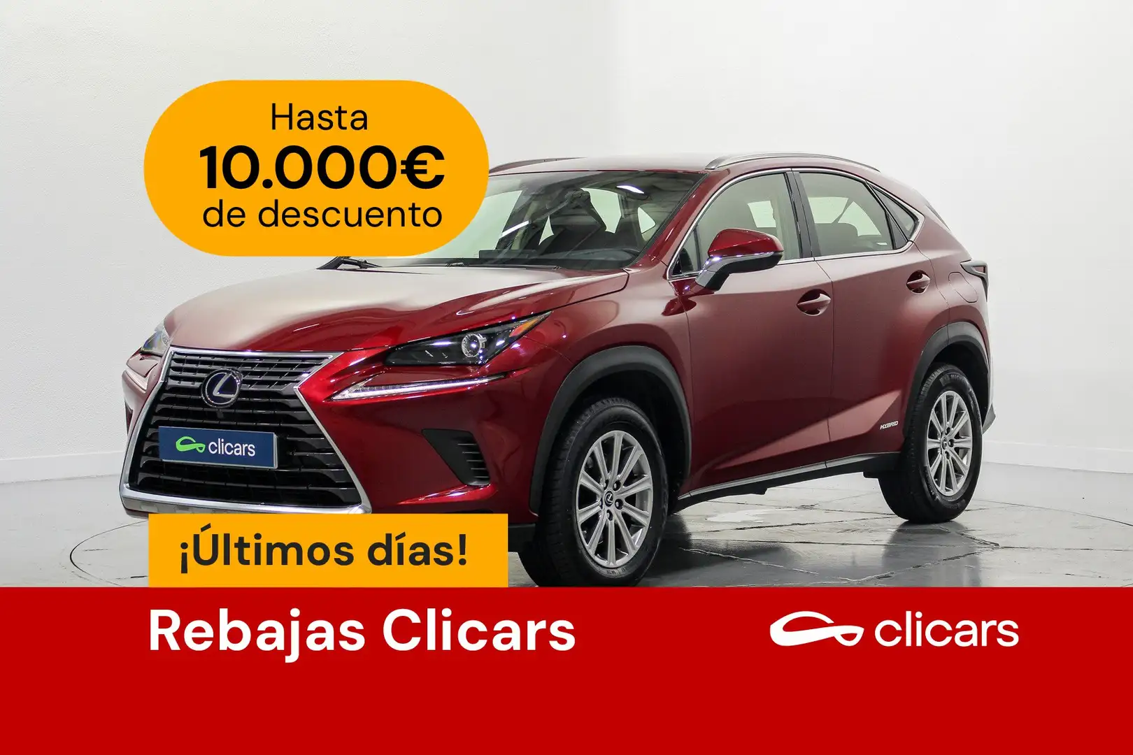 Lexus NX 300 300h Business 2WD Rouge - 1
