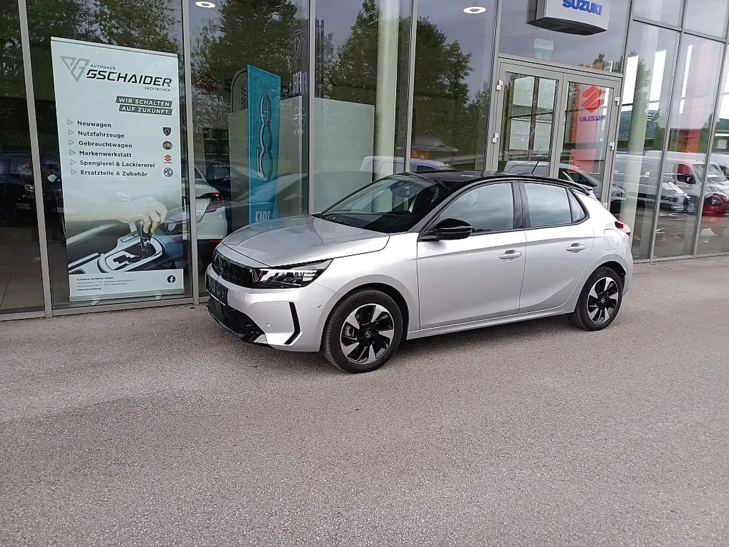 Opel Corsa-e 51kWh GS Long Range Silber - 2