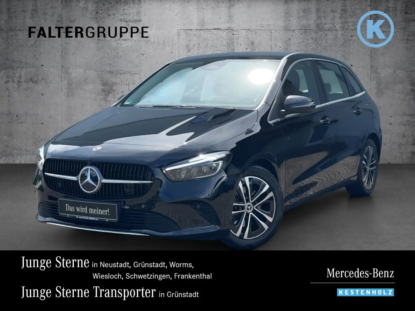 Mercedes-Benz B 180 B 180 PROGRESSIVE+KAMERA+EASYP+LENKHZ+LED+SHZ Navi Schwarz - 1