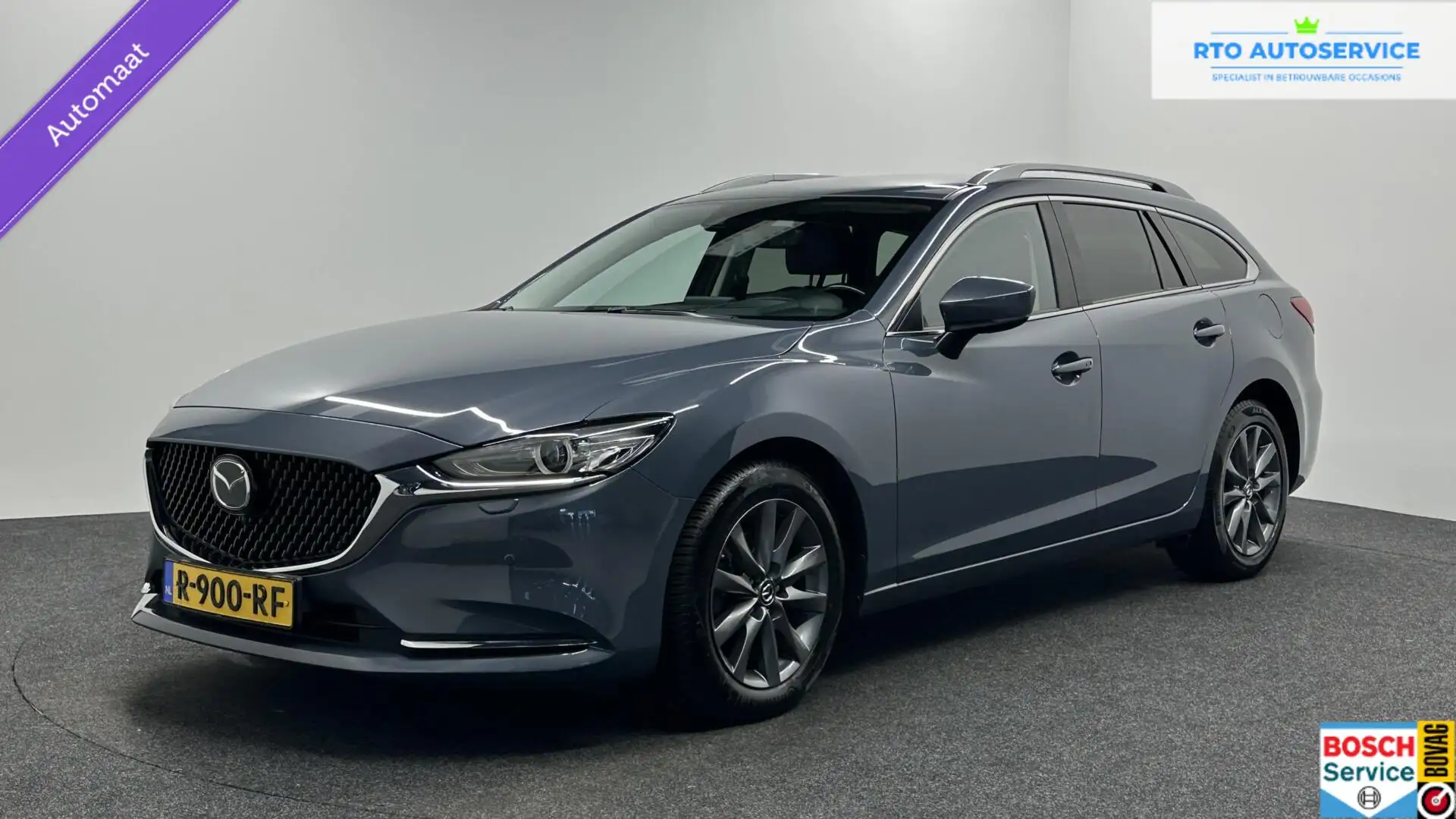 Mazda 6 Sportbreak 2.0 SkyActiv-G 165 Business LEER CAMERA Gris - 1