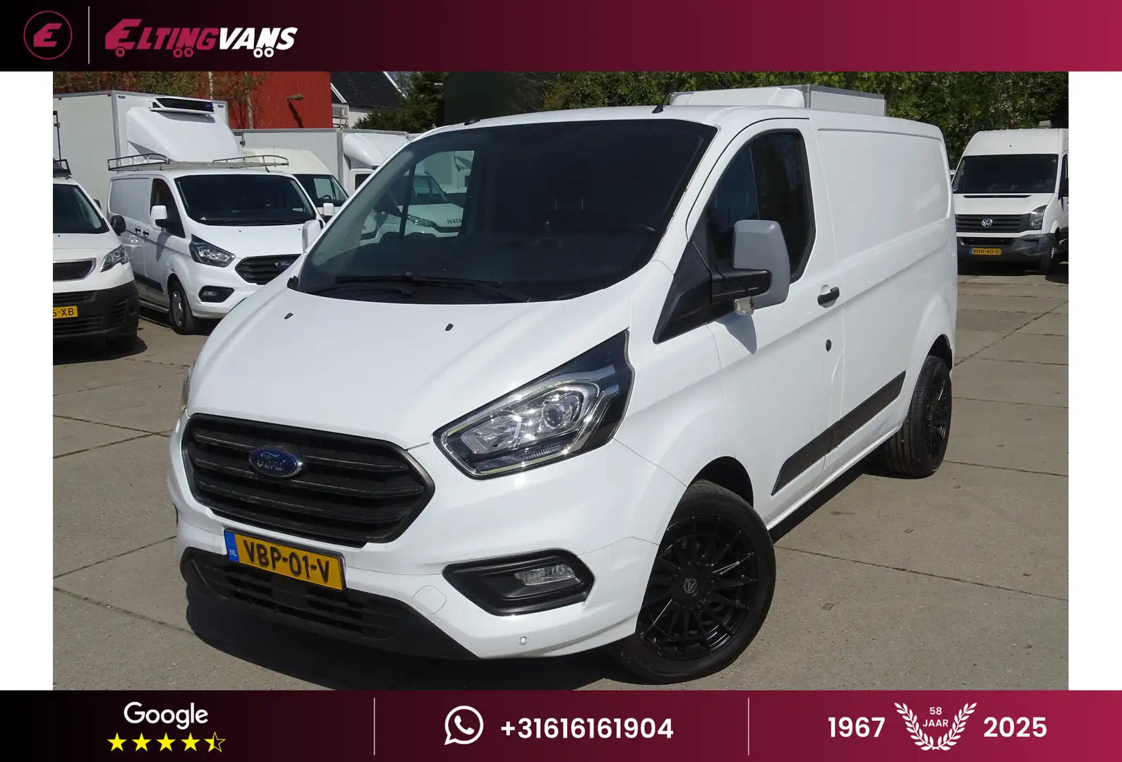 Ford Transit Custom 2.0 TDCI L1H1 Trend Blanc - 1