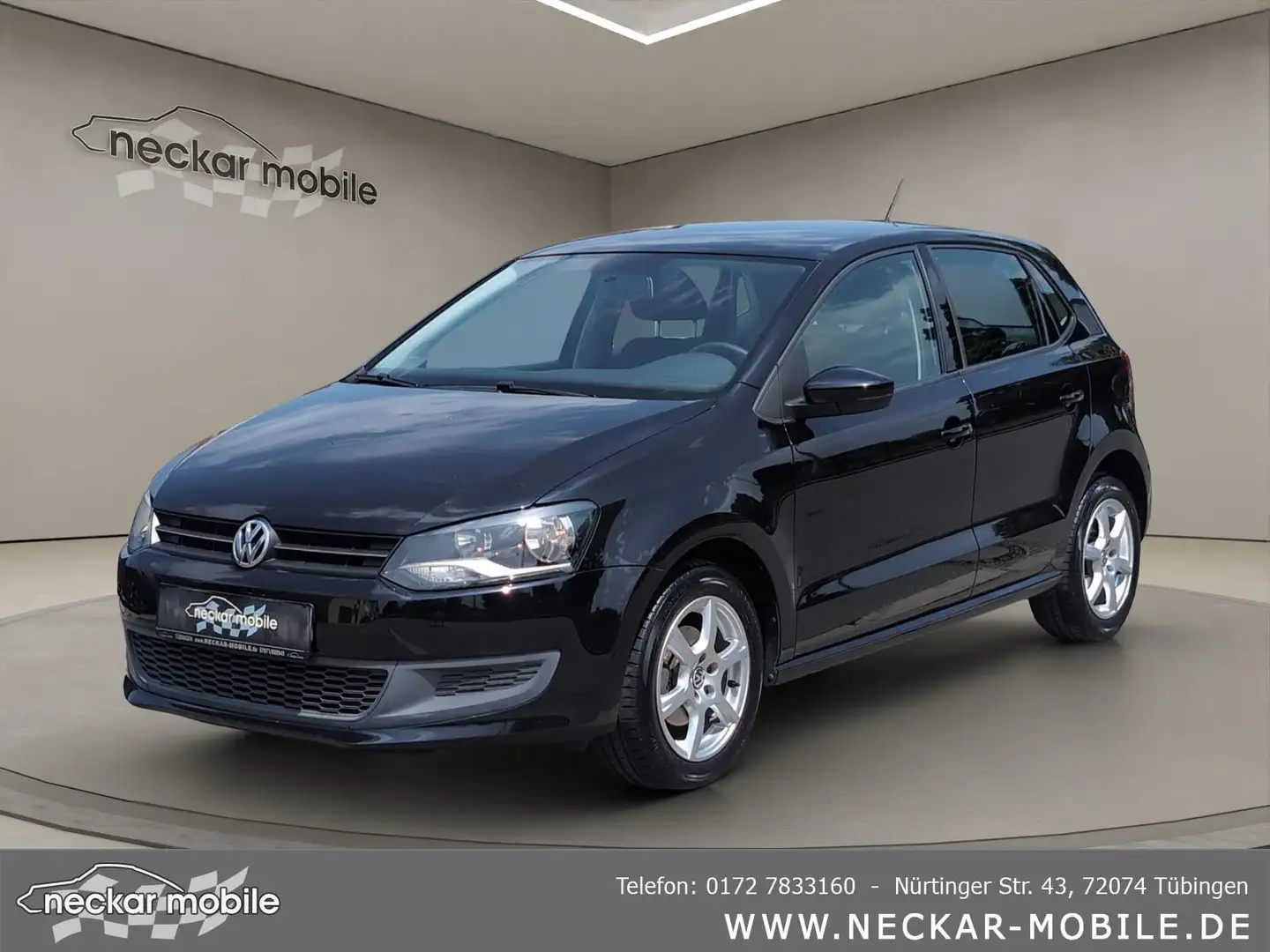 Volkswagen Polo 1.4 DSG Comfortline Klima Sitzhzg PDC Noir - 1