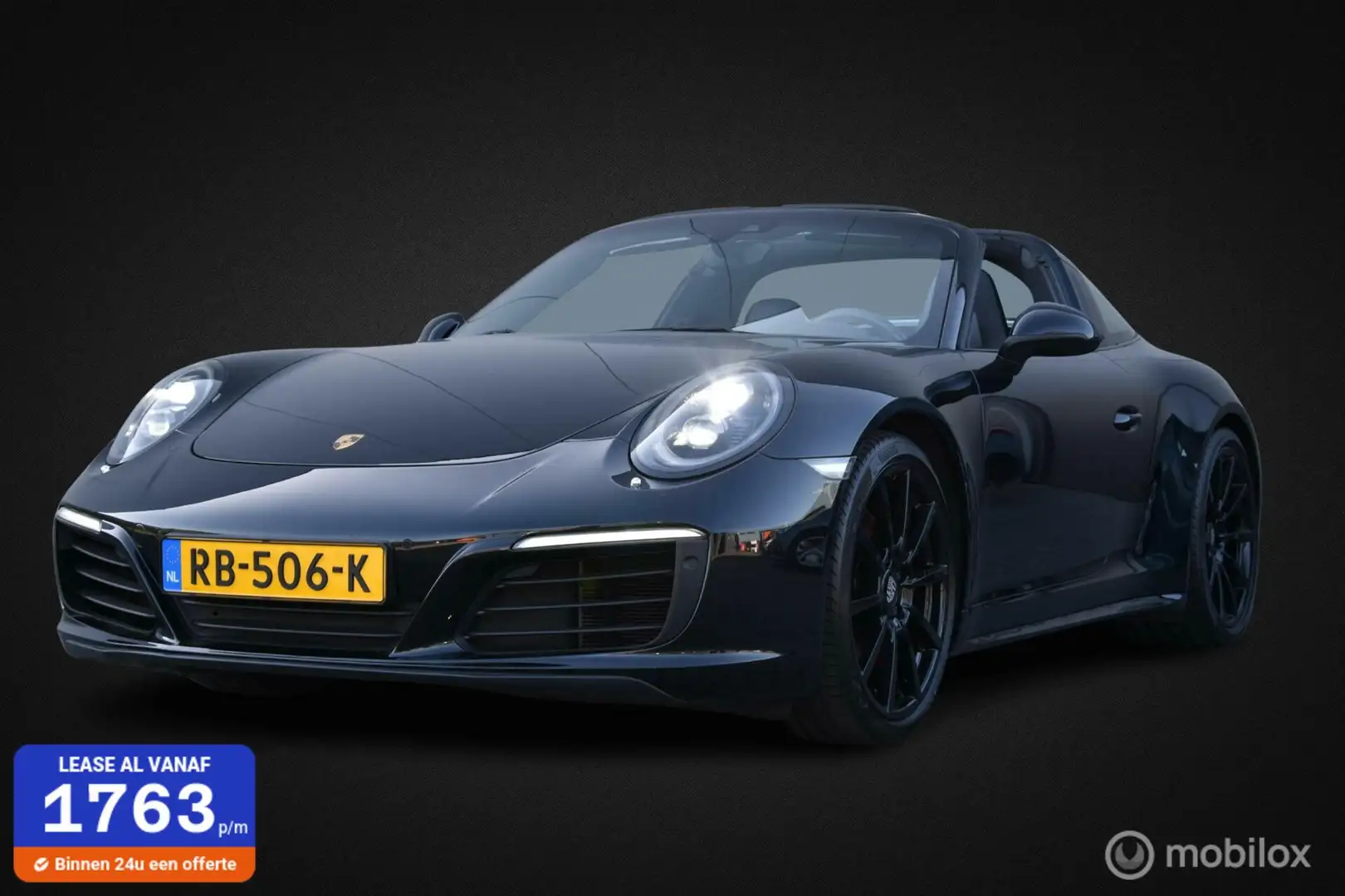 Porsche 991 Targa 3.0 Carrera 4S Noir - 1