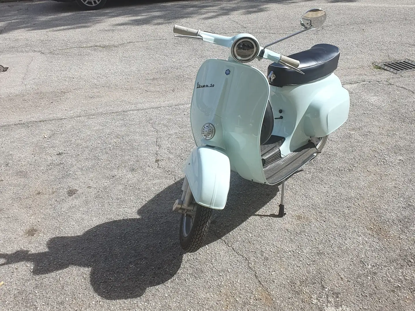 Vespa 50 N Blauw - 1