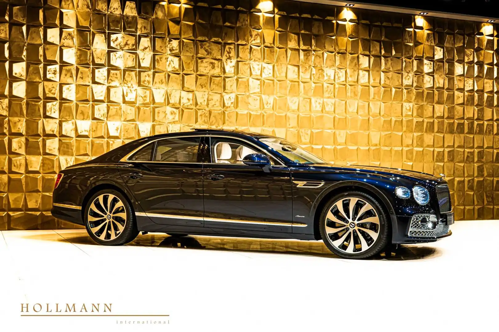 Bentley Flying Spur AZURE V8 + NAIM + ROTATING DISPLAY Синий - 2