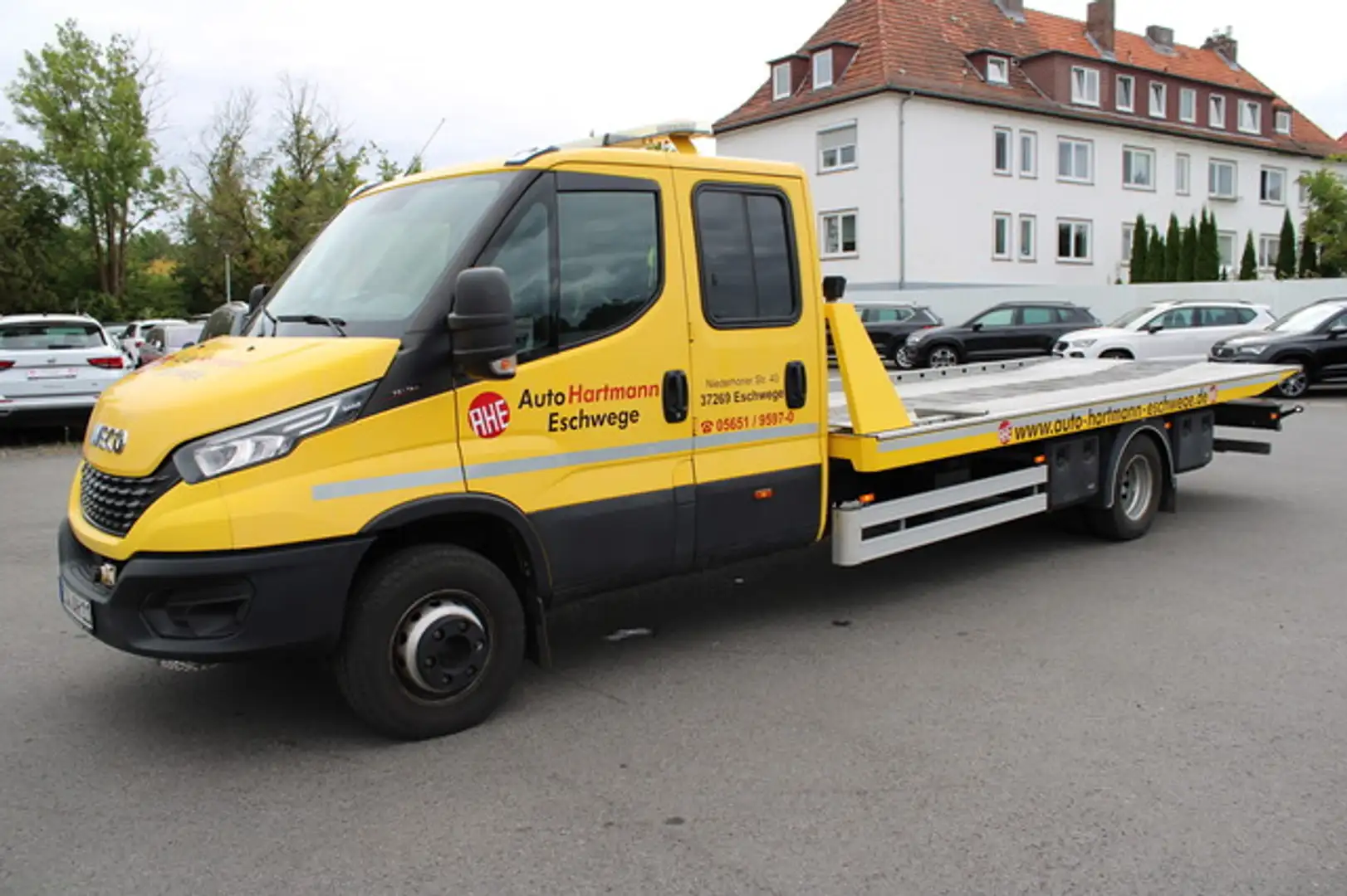 Iveco Daily 70C18 Doppelkabine Schiebeplateau Winde Jaune - 1