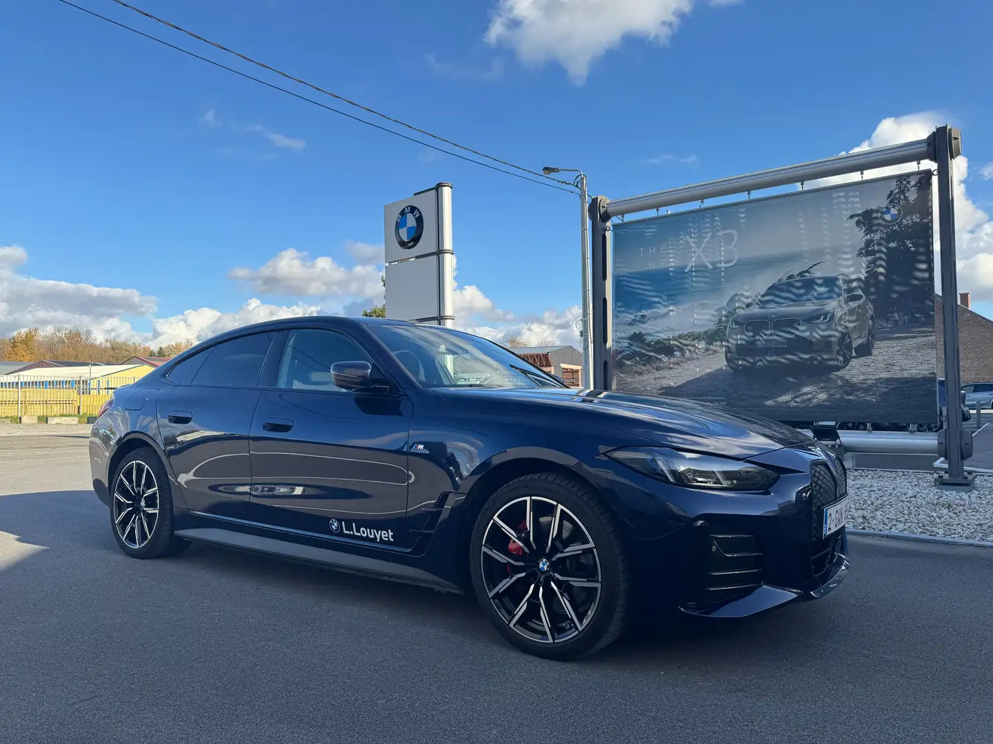 BMW i4 eDrive40 / Harman K /M Pro/ Adaptative Led / 19" Bleu - 1