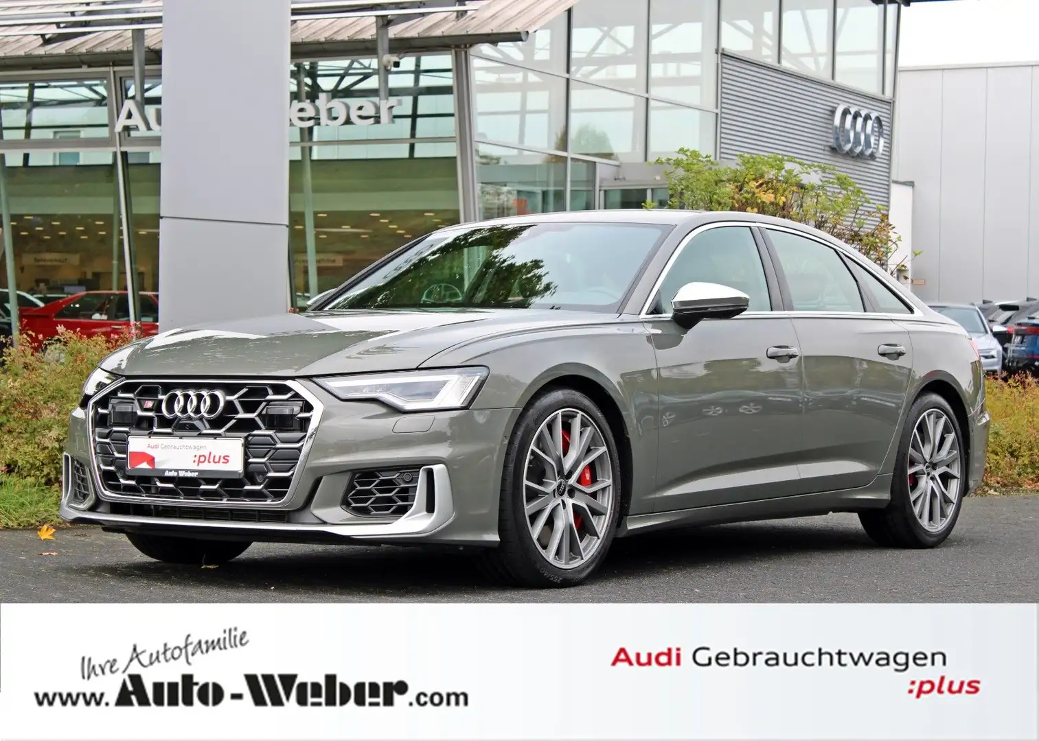 Audi S6 Lim 55TDI qu MATRIX HUD 360° ACC NAVI+ Grau - 1