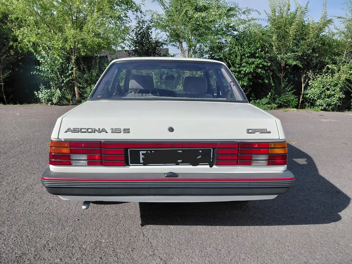 Opel Ascona Ascona 1.6 S SR Weiß - 1