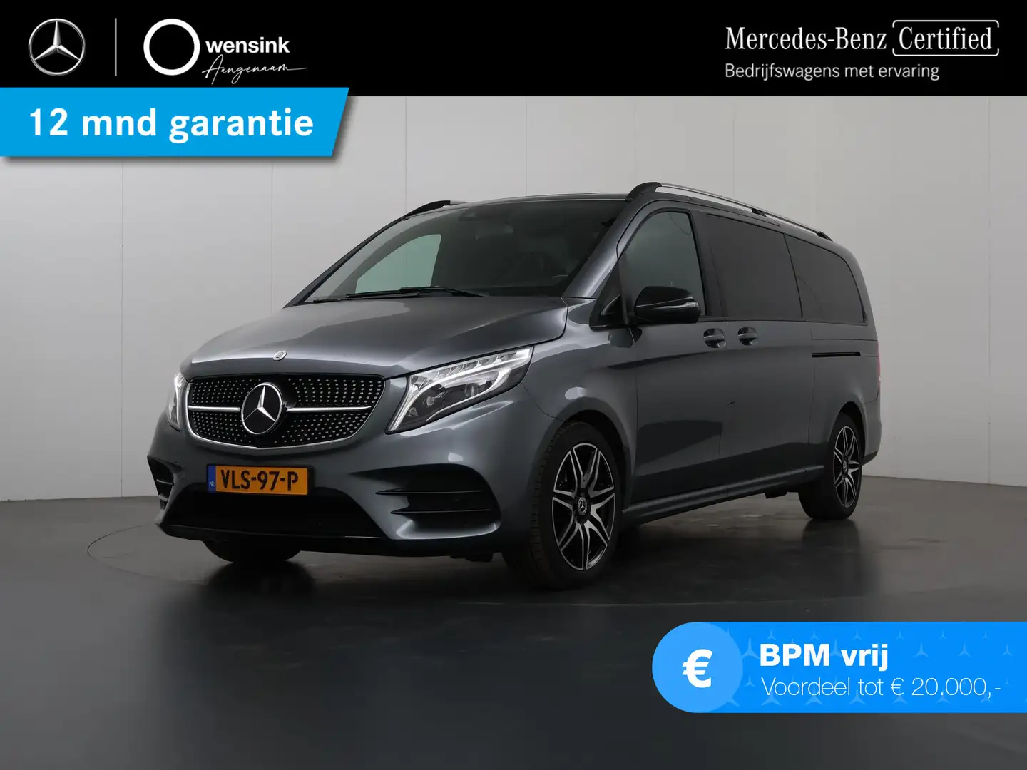 Mercedes-Benz V V250d L3 XL | AVANTGARDE | ENKEL CABINE | Aut. | C Grijs - 1