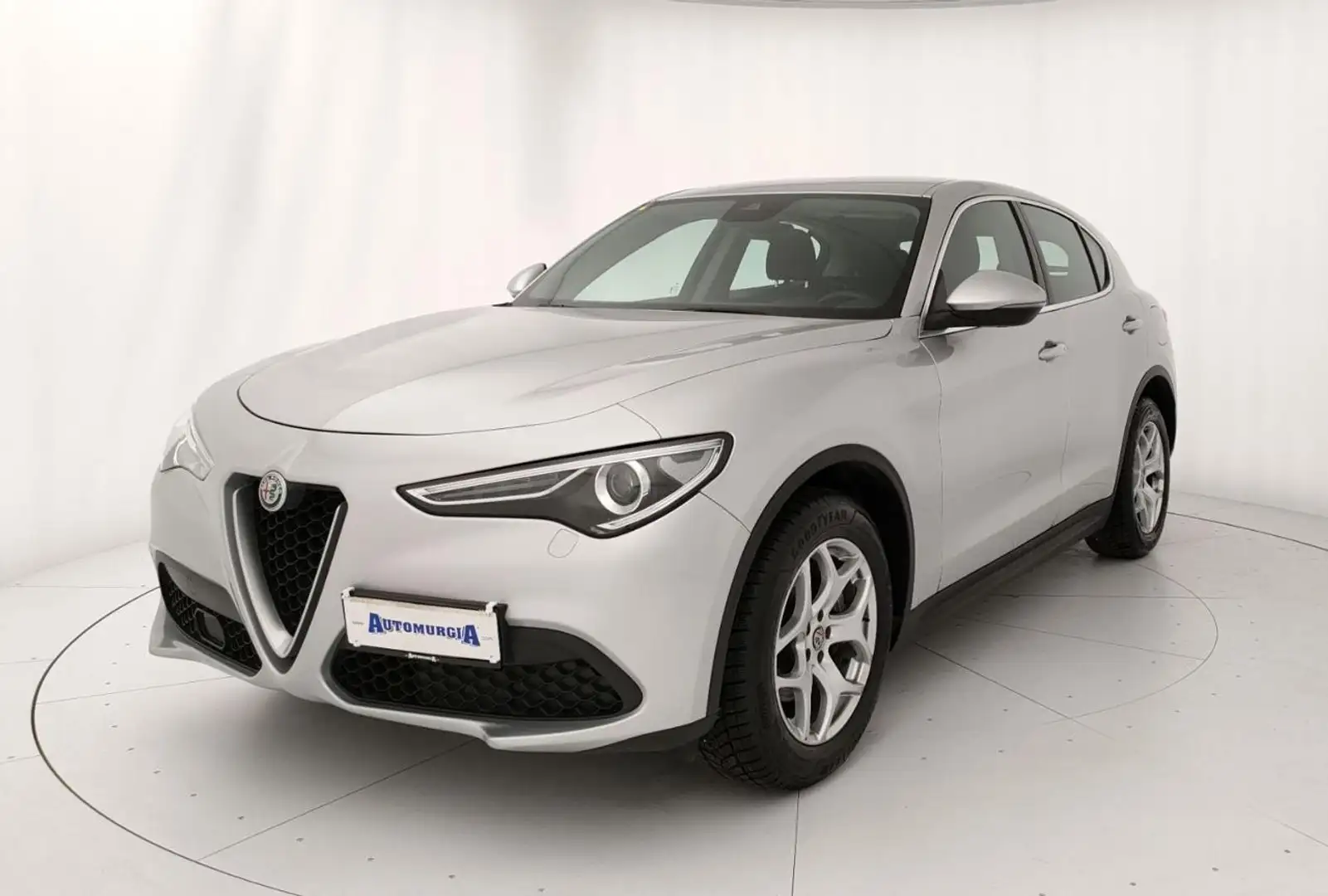 Alfa Romeo Stelvio 2.2 Turbodiesel 190 CV AT8 Q4 Business Grigio - 2