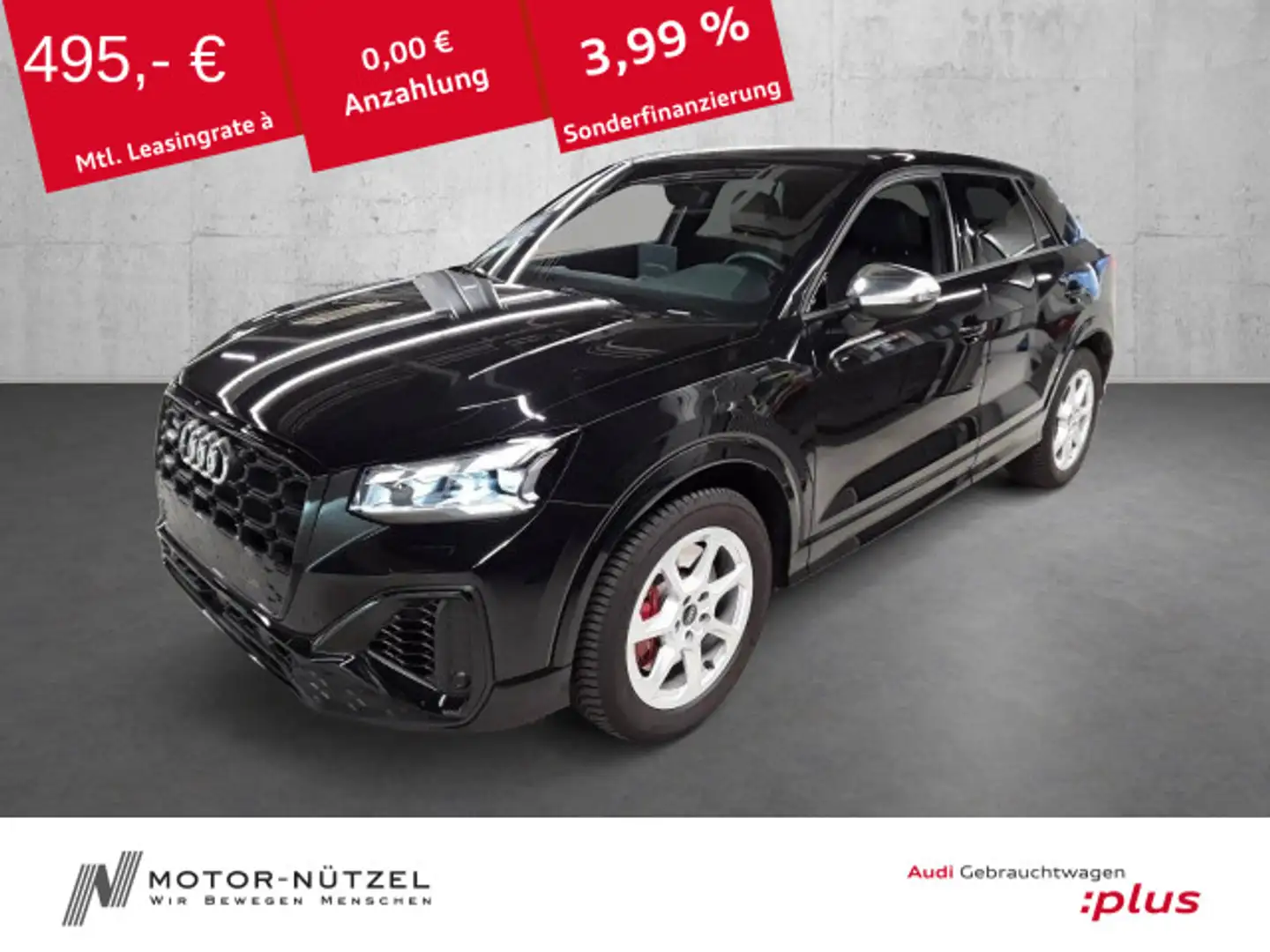 Audi SQ2 TFSI QU S-TR MATRIX+NAVI+PDC+ACC+SHZ+AHK+VC Schwarz - 1