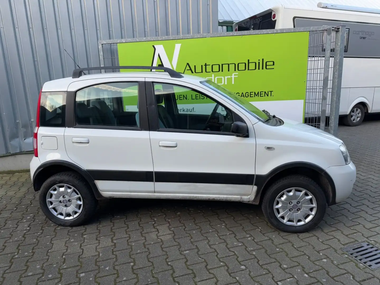 Fiat Panda 1.3 JTD Climbing 4X4, 1. Hd.,5-türig, BT Weiß - 2