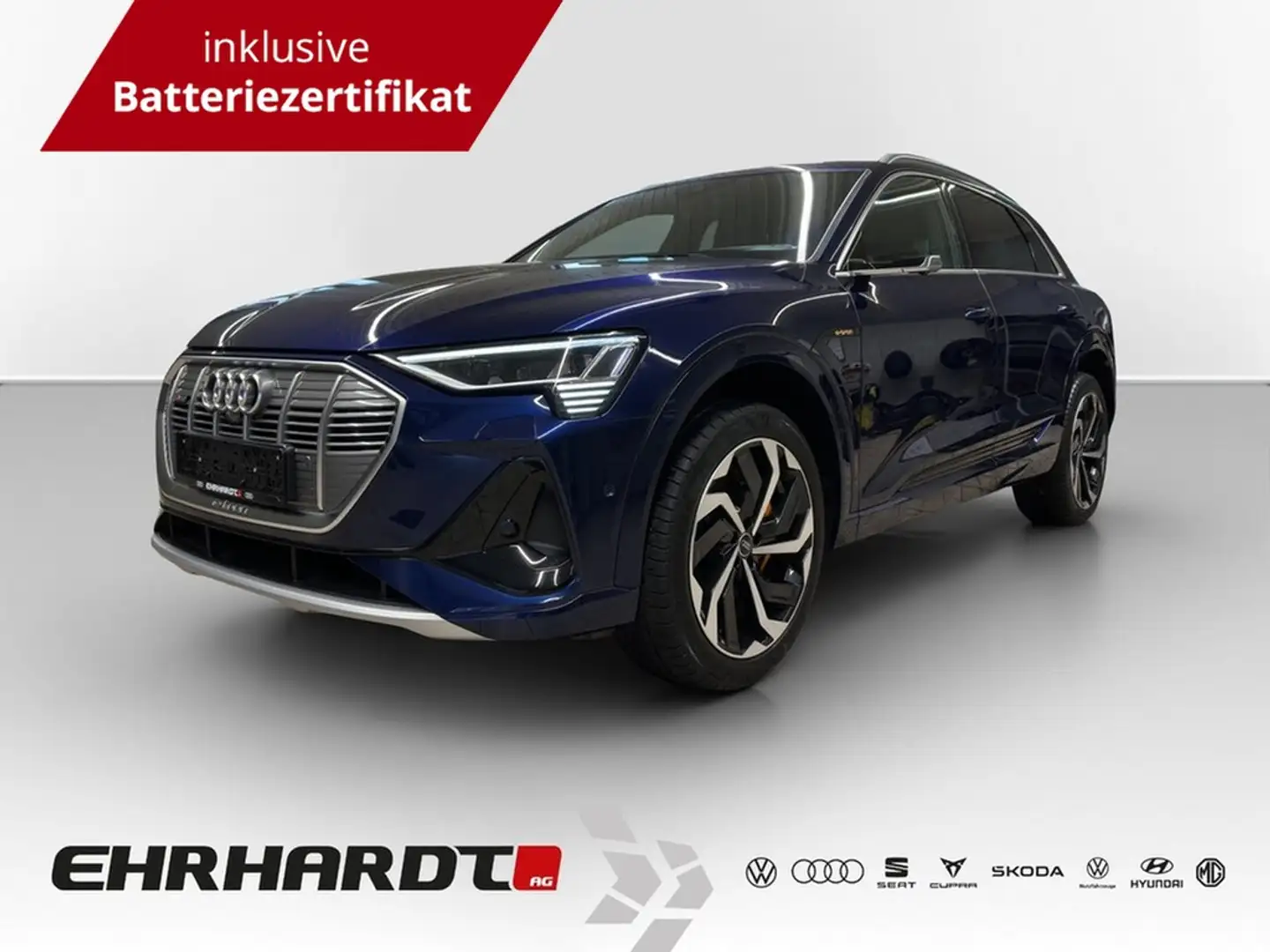 Audi e-tron 50 quattro S line PANO*HEADUP*TV*VIRTUAL*MATRIX... Blau - 1