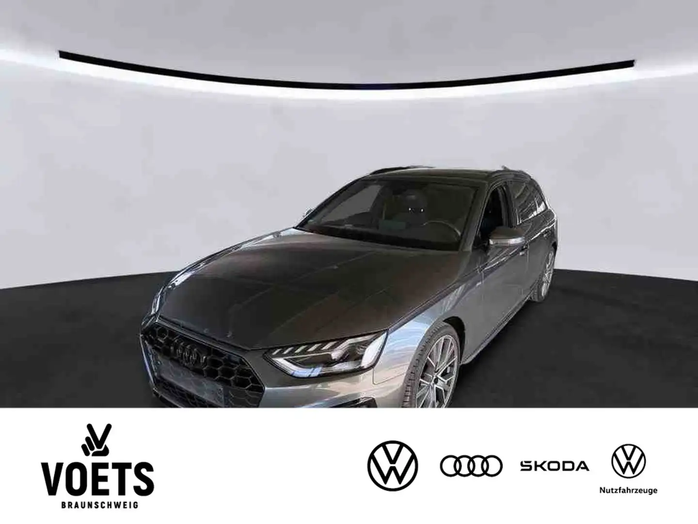 Audi A4 Avant S-line 40 TFSI quattro S-tronic LED+SHZ+NAVI Gris - 1