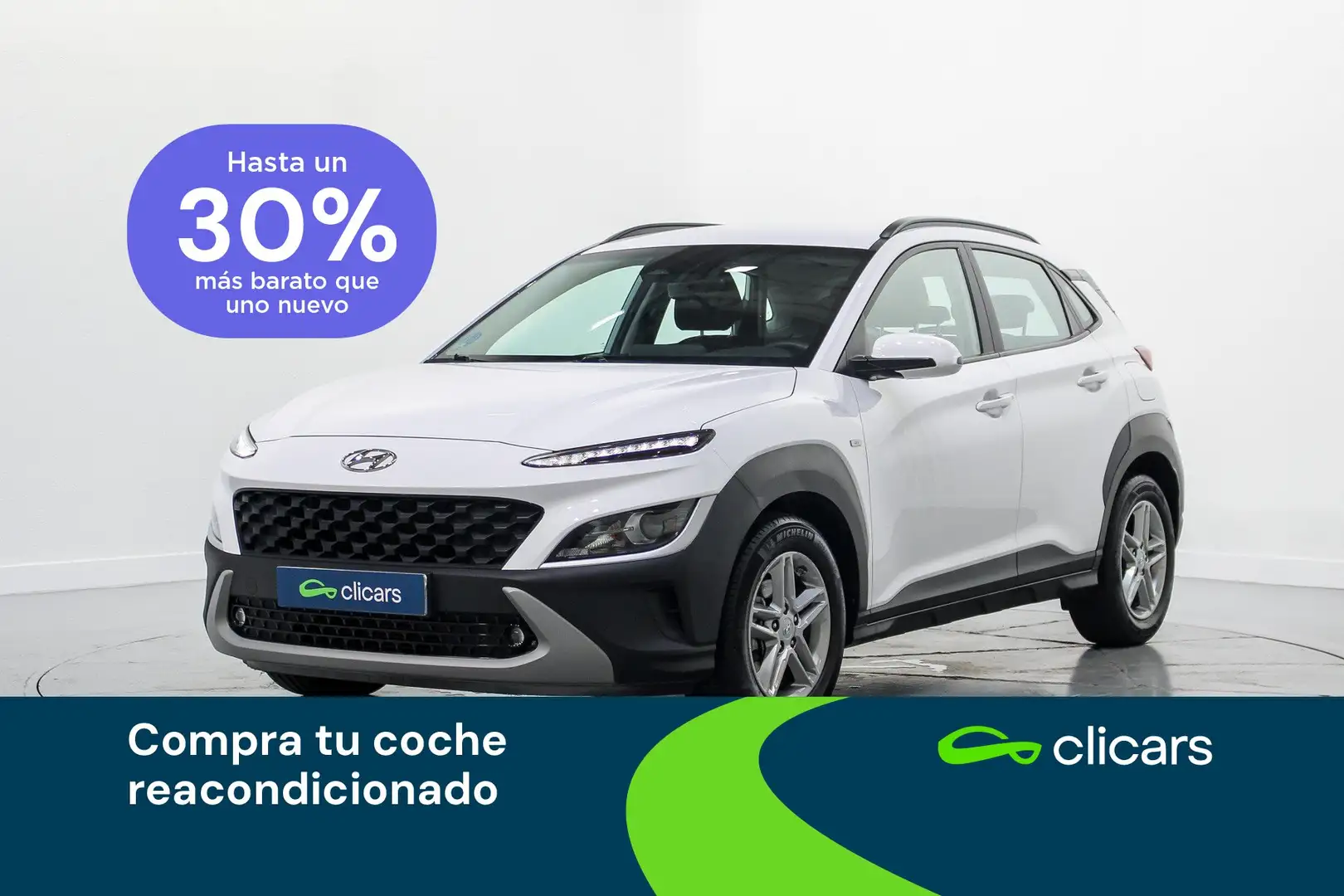 Hyundai KONA 1.0 TGDI Klass 4x2 Blanco - 1