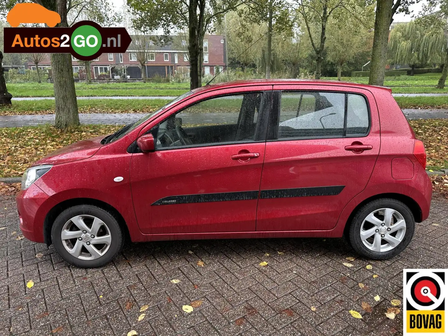 Suzuki Celerio 1.0 Comfort I Blutooth I trekhaak I airco I led I Rood - 2