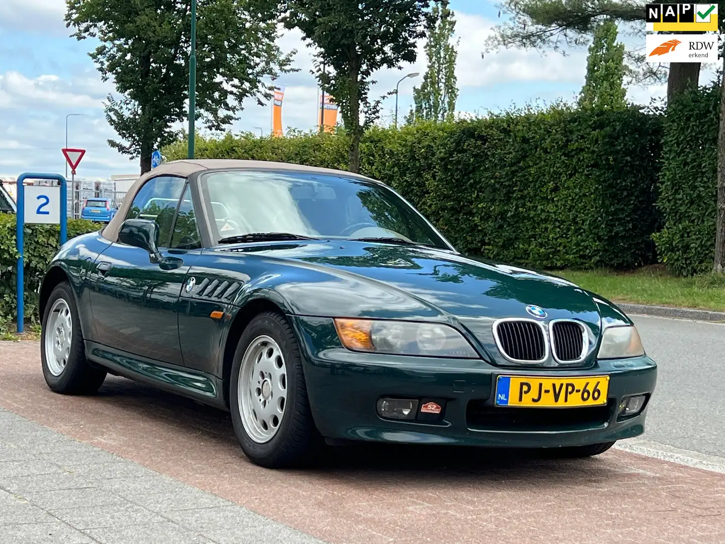 BMW Z3 Roadster 1.8 *Dlr. Onderhouden| Youngtimer Green - 1