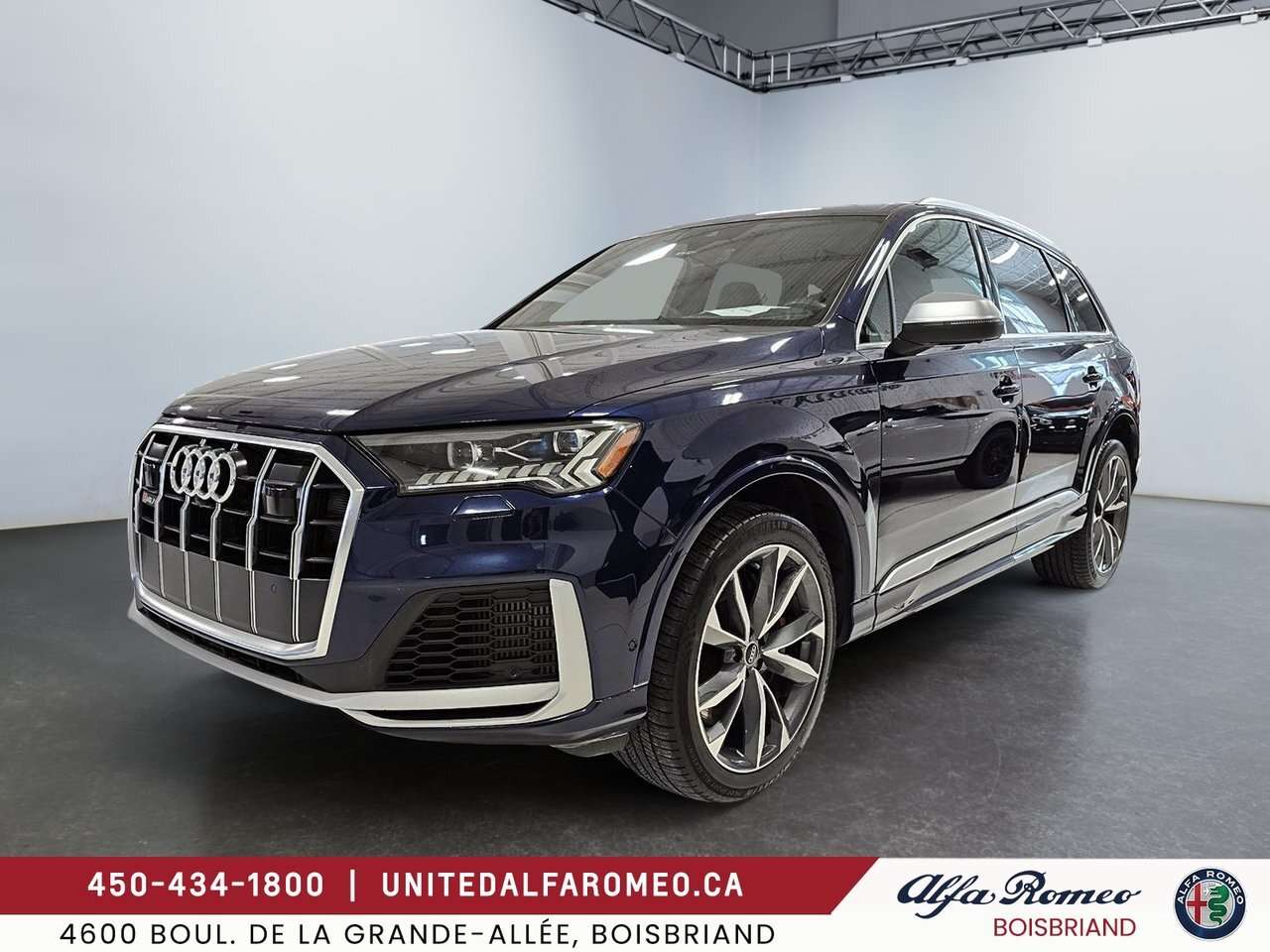 2021 Audi SQ7 QUATTRO-500HP-TRES PROPRE-7PASS