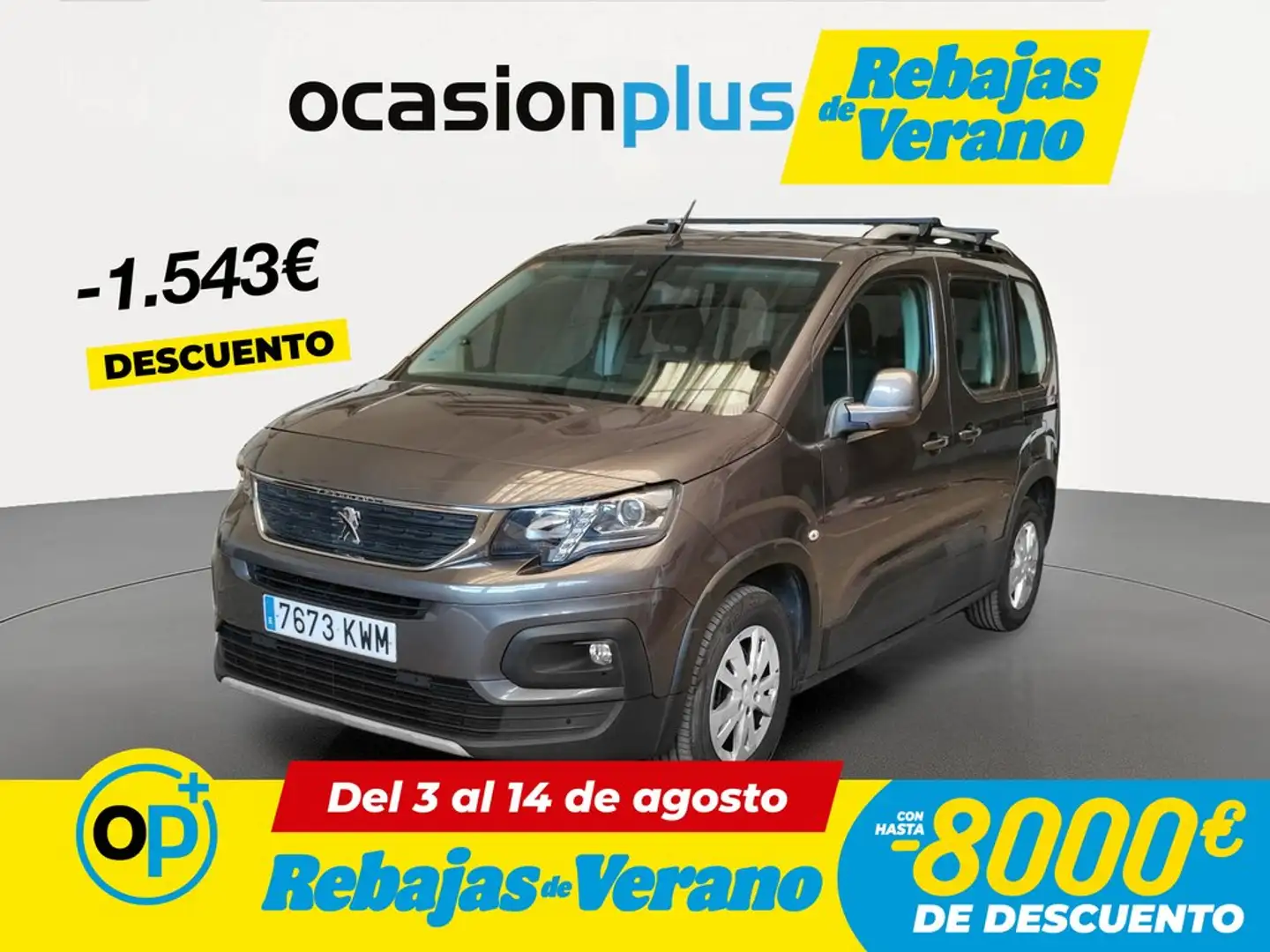 Peugeot Rifter 1.2 PureTech S&S Standard Allure 110 Gris - 1